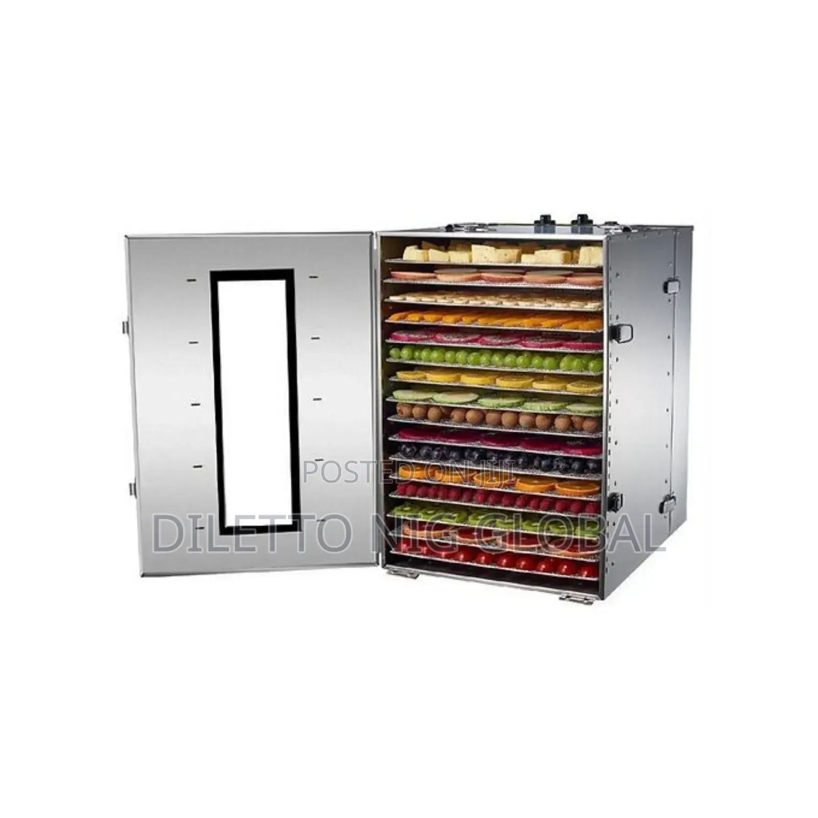 16 Tray Stainless Steel Industrial Food Dehydrator