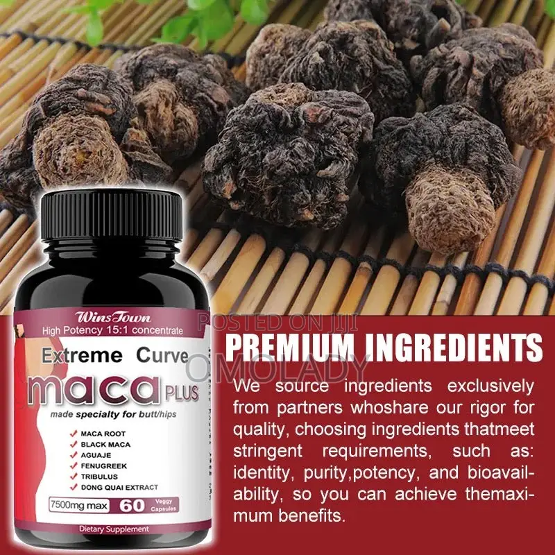 Winstown Extreme Curve Maca Plus Capsules (7500mg)