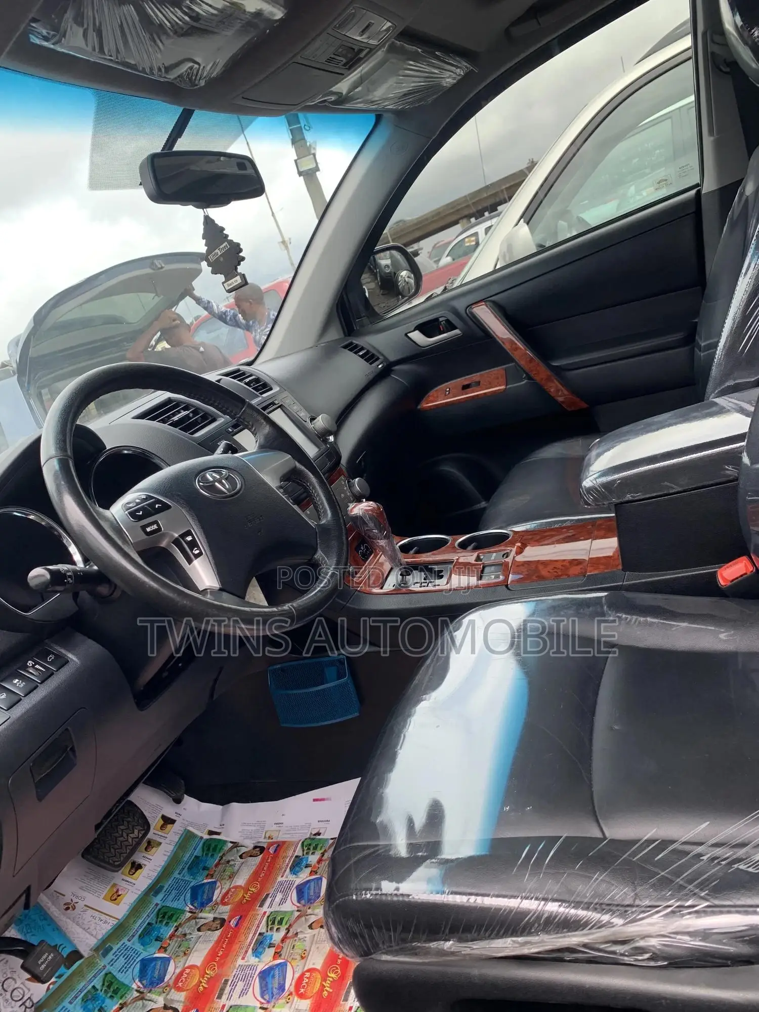 Toyota Highlander Limited 3.5l 4WD 2013 Gray