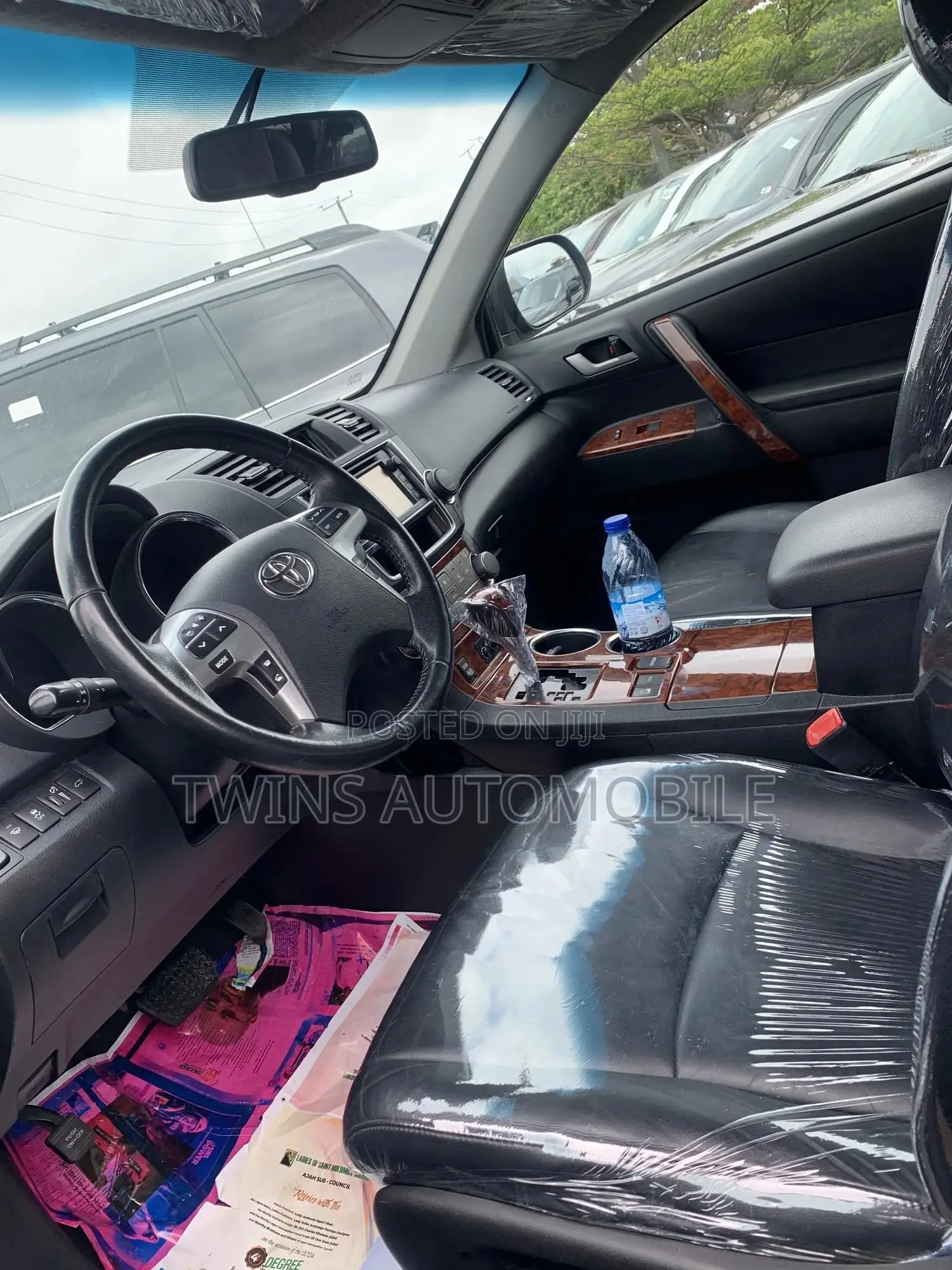 Toyota Highlander Limited 3.5l 4WD 2013 Black