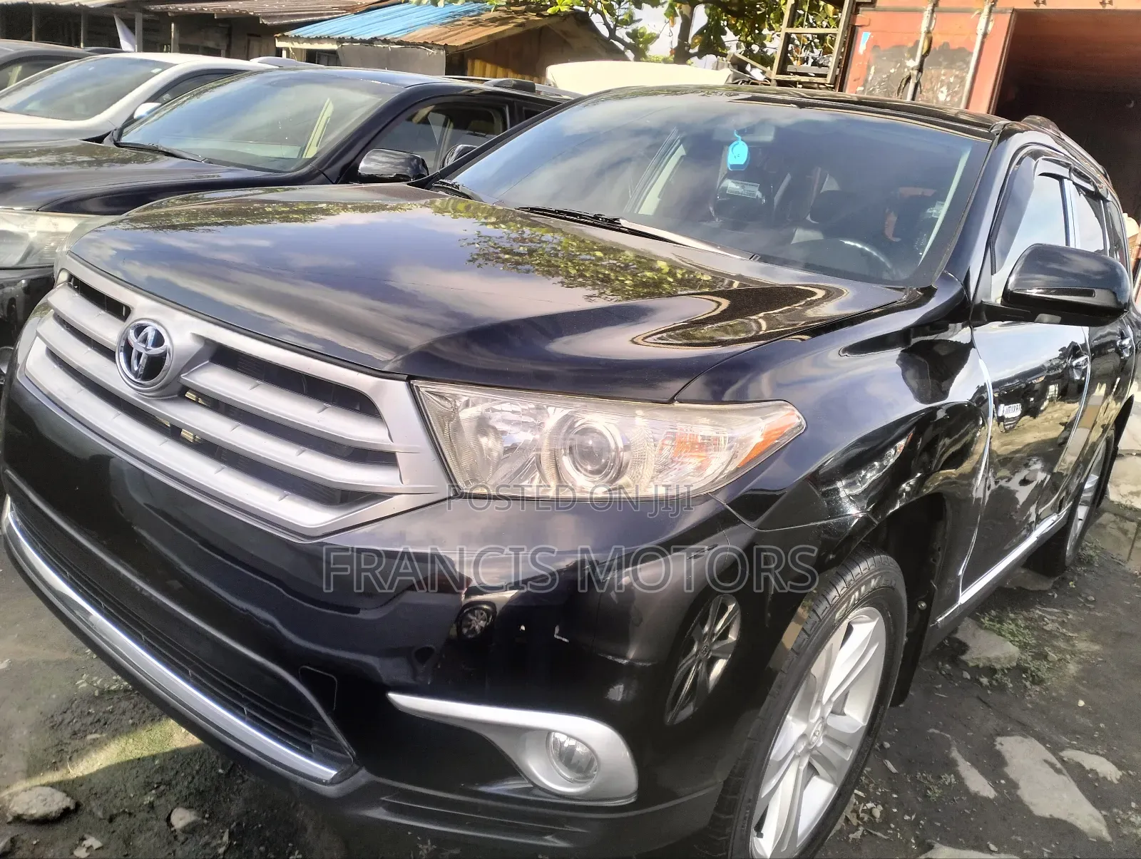 Toyota Highlander Limited 3.5l 4WD 2013 Black