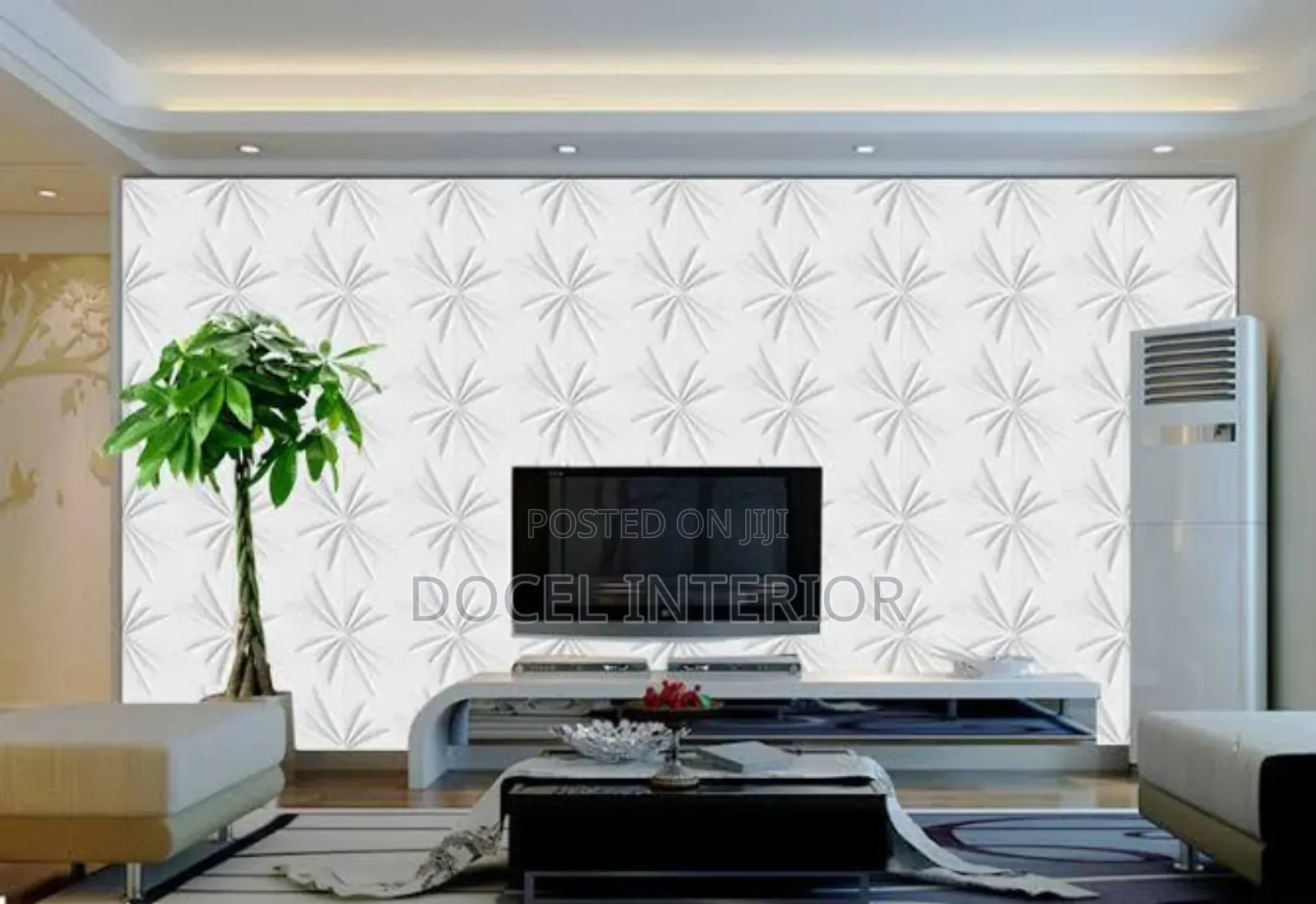 3d White Panel