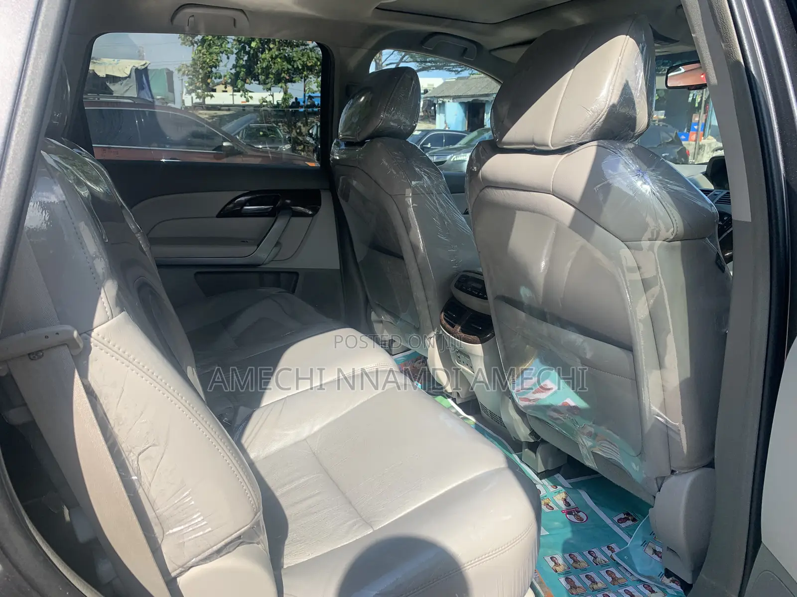 Acura MDX Advance Package SUV AWD (3.7L 6cyl 6A) 2012 Gray