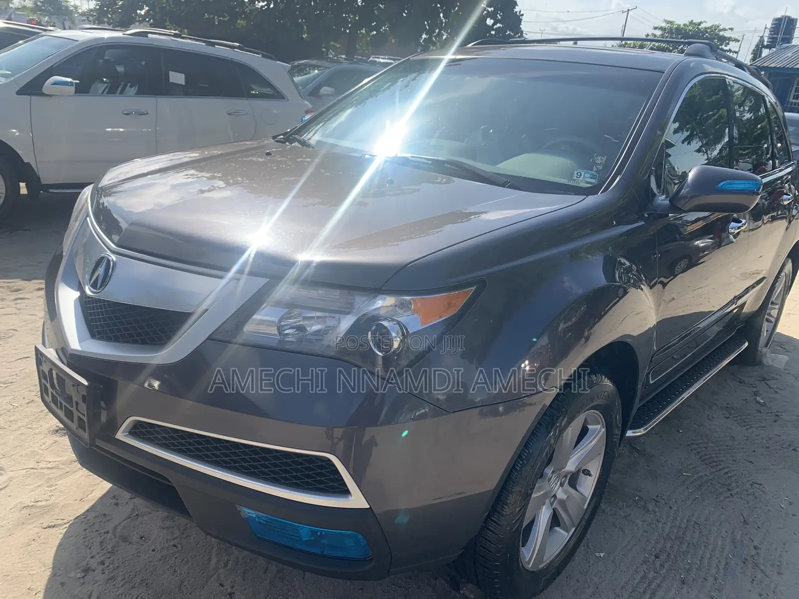 Acura MDX Advance Package SUV AWD (3.7L 6cyl 6A) 2012 Gray