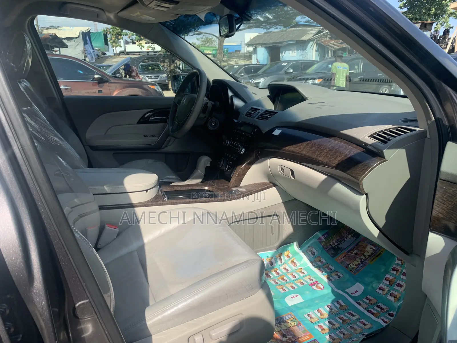 Acura MDX Advance Package SUV AWD (3.7L 6cyl 6A) 2012 Gray