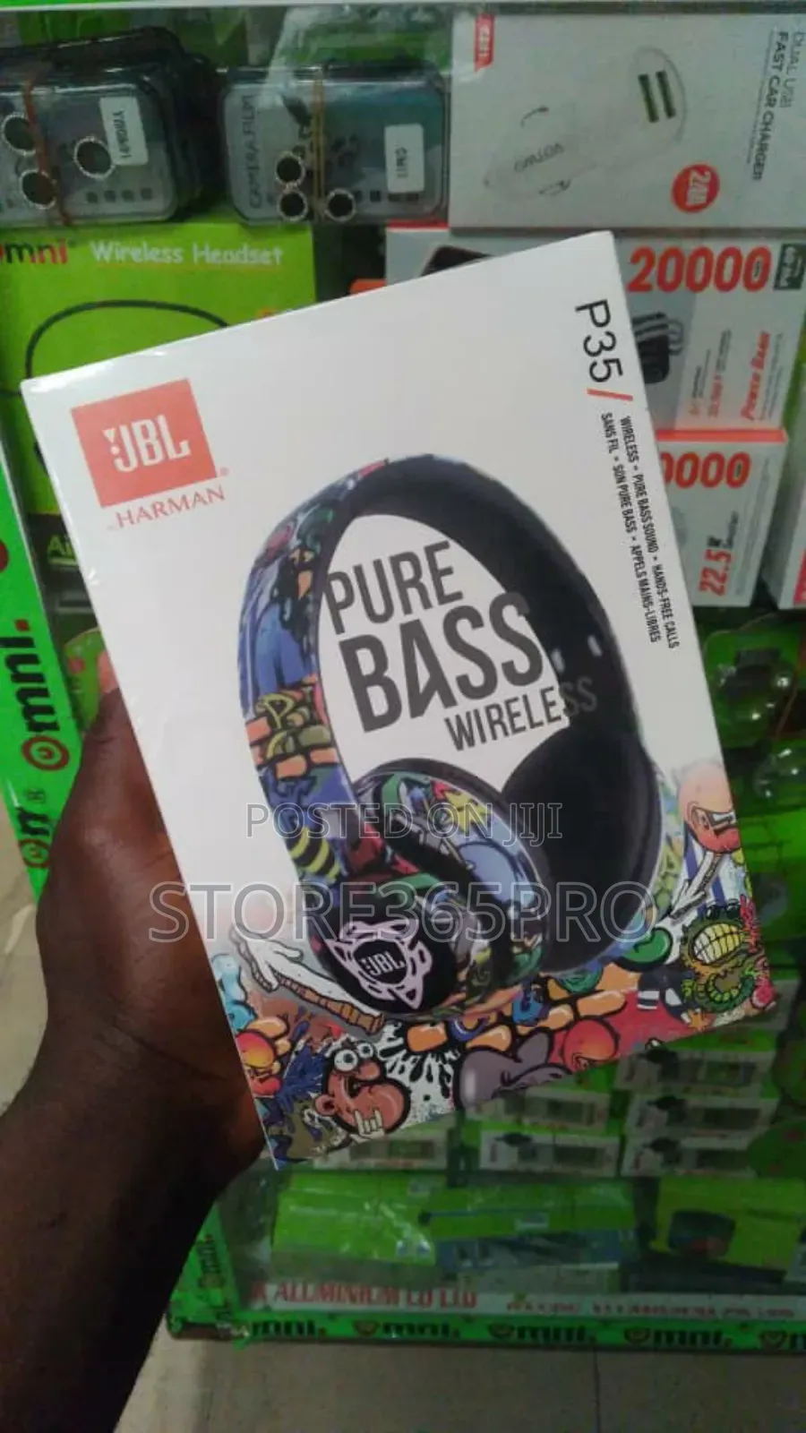 P35 JBL Bluetooth Headphone With Bass