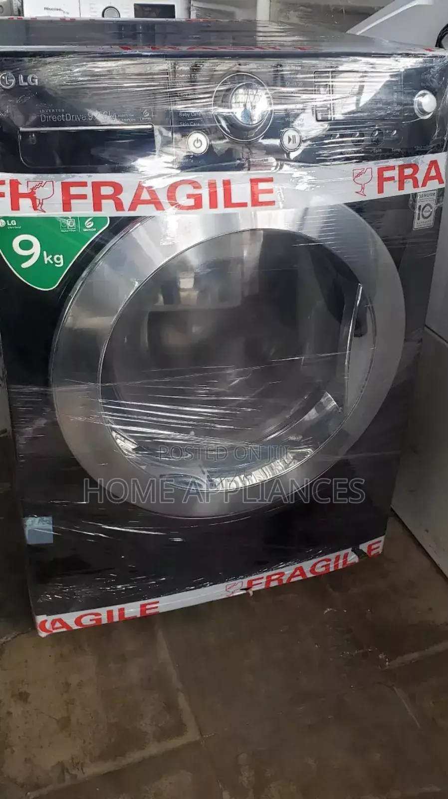 Lg 9kg Inverter Washine Machine + Dryer Pay on Delivery