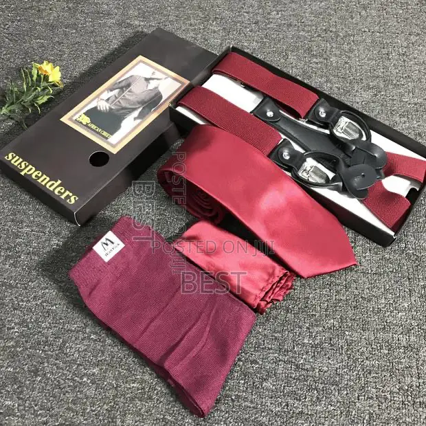COMBO! Of Ties,Suspender,Socks. We Also Sell It Separately
