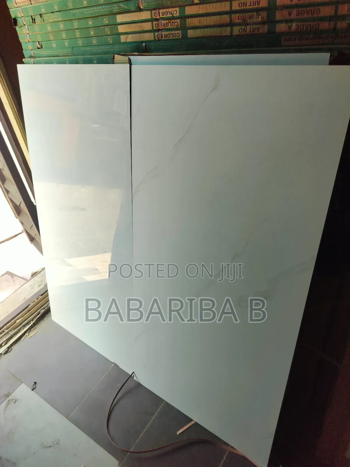 60x120 Plain White and Carara Matt Bathroom Wall and Floor