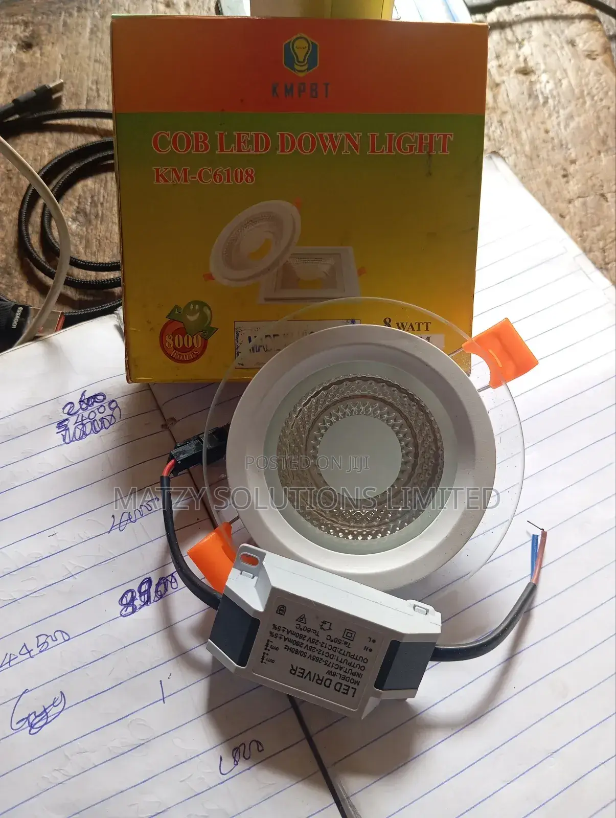 6W Pop Glass Light