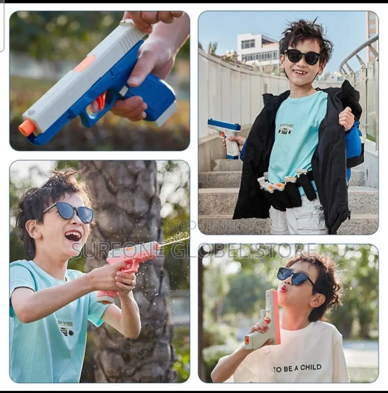 2024 New Electric M416 Water Gun Electric Glock Pistol