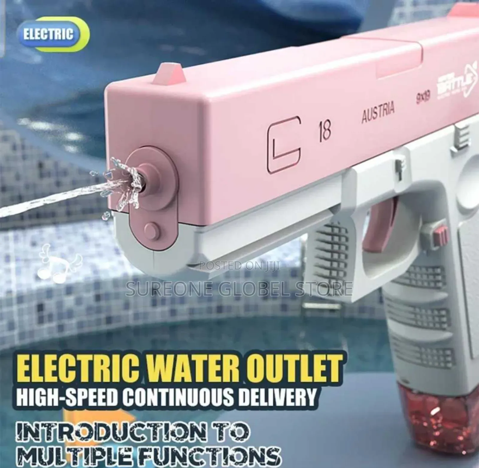 2024 New Electric M416 Water Gun Electric Glock Pistol