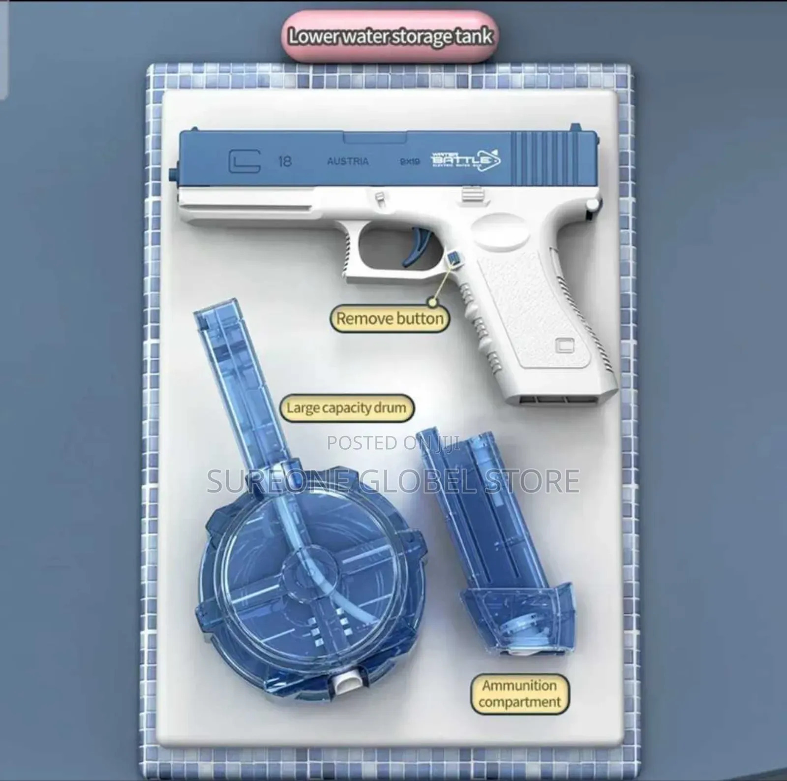 Super Fly Water Gun Electric High Pressure