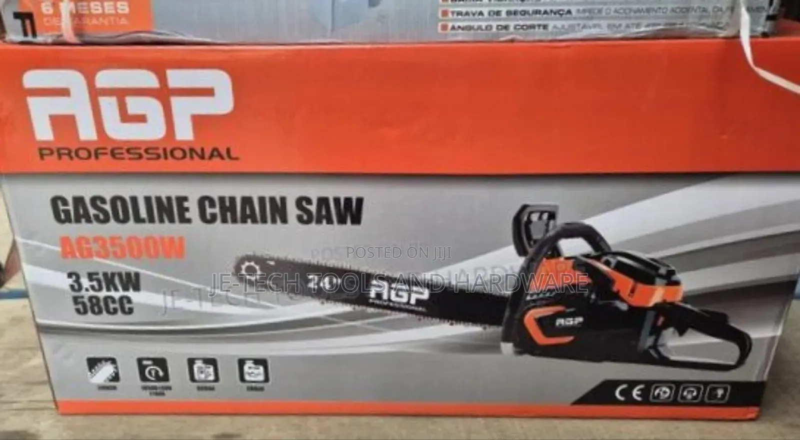 Agp Professional Chainsaw Ag3500w