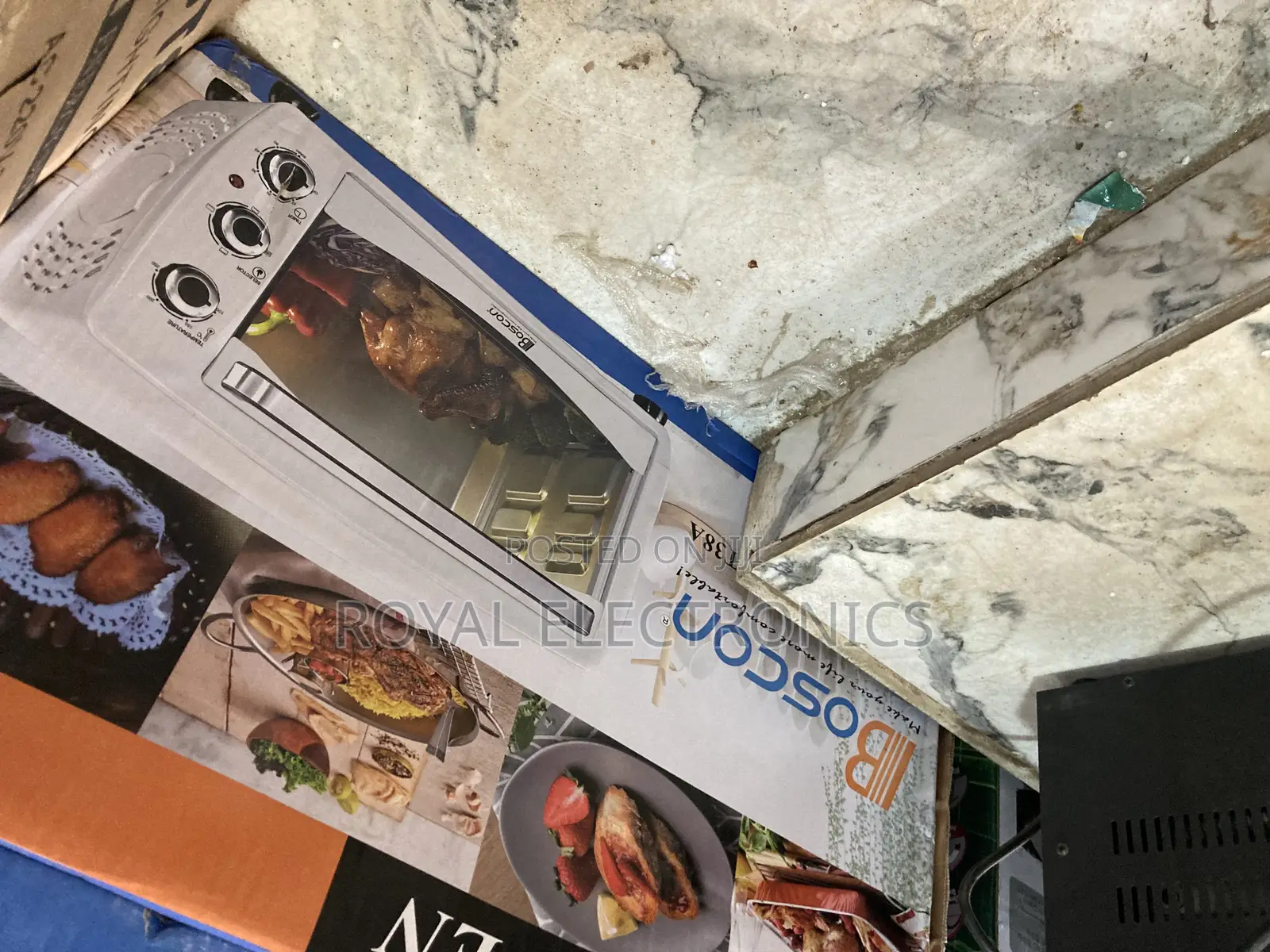 Very Big Boscon Electric Oven 38L 4 Stage Selector BOS-OT38A