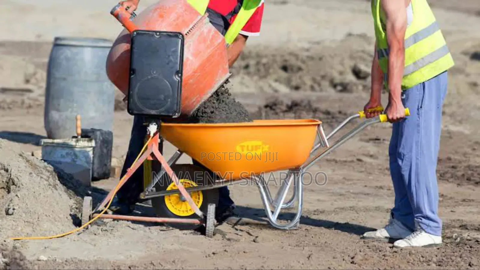 200litres Wheelbarrow for Concrete