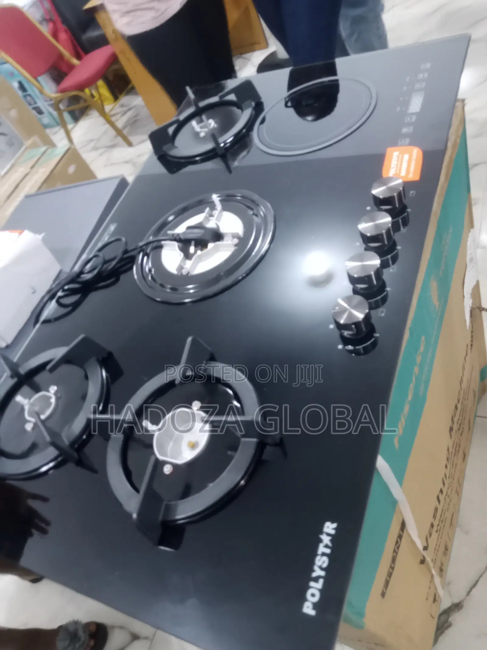 The PV-NY4G1EINV Polystar 87cm 4 Burner 1 Gas Hub