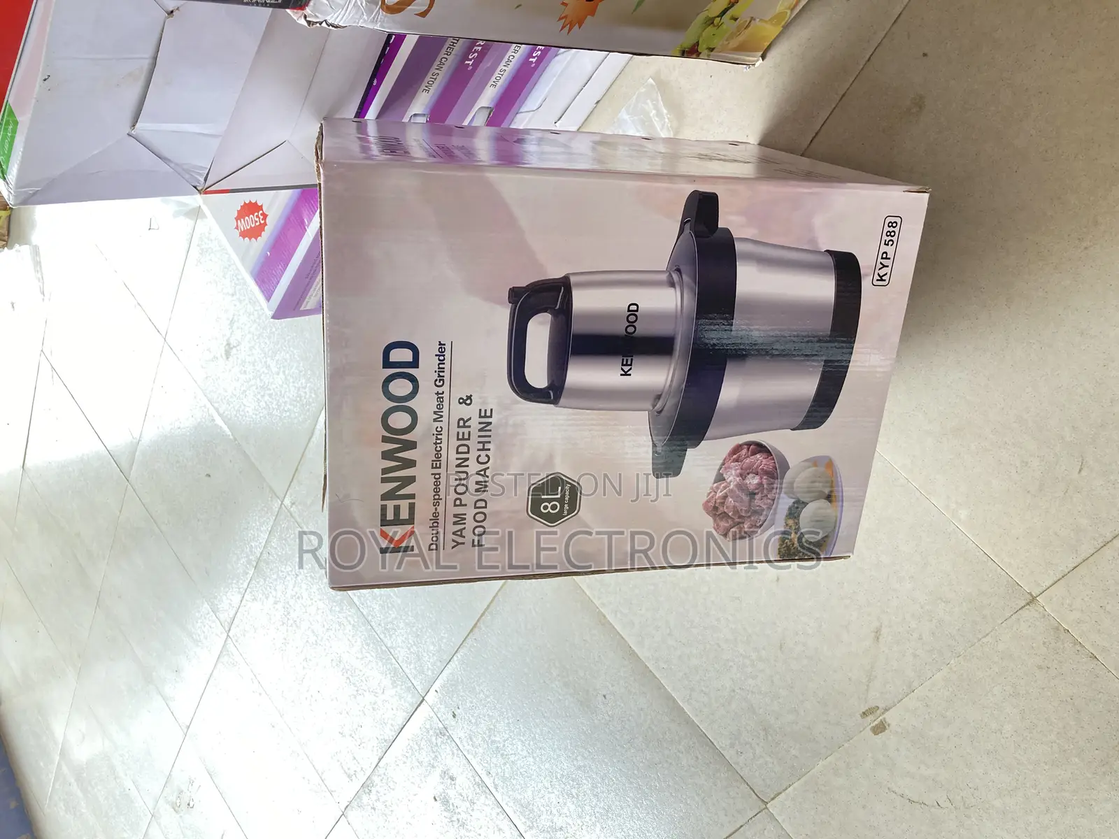 Kenwood Yam Pounder Doublespeed Electric Meat Grinder KYP588