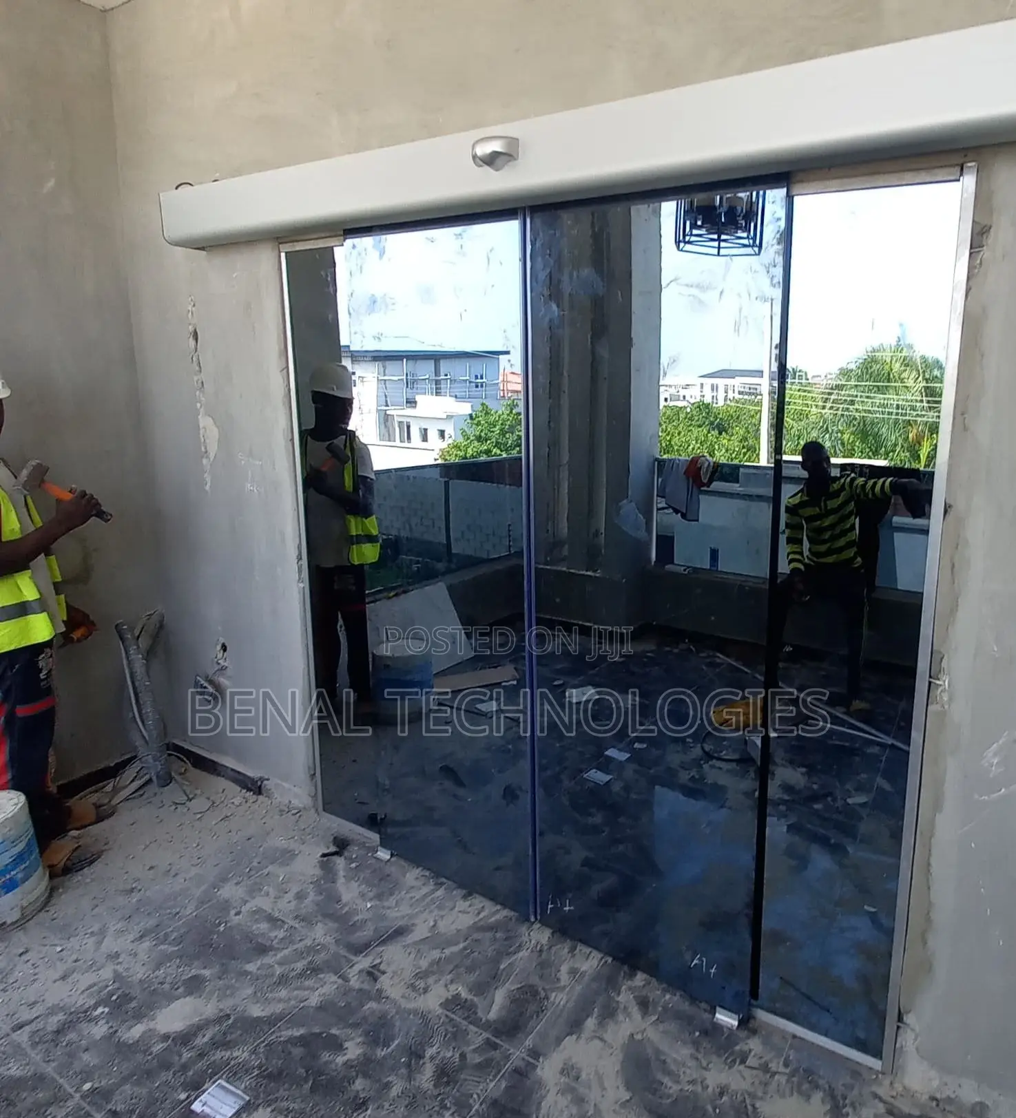 Smart Glass Door Opener