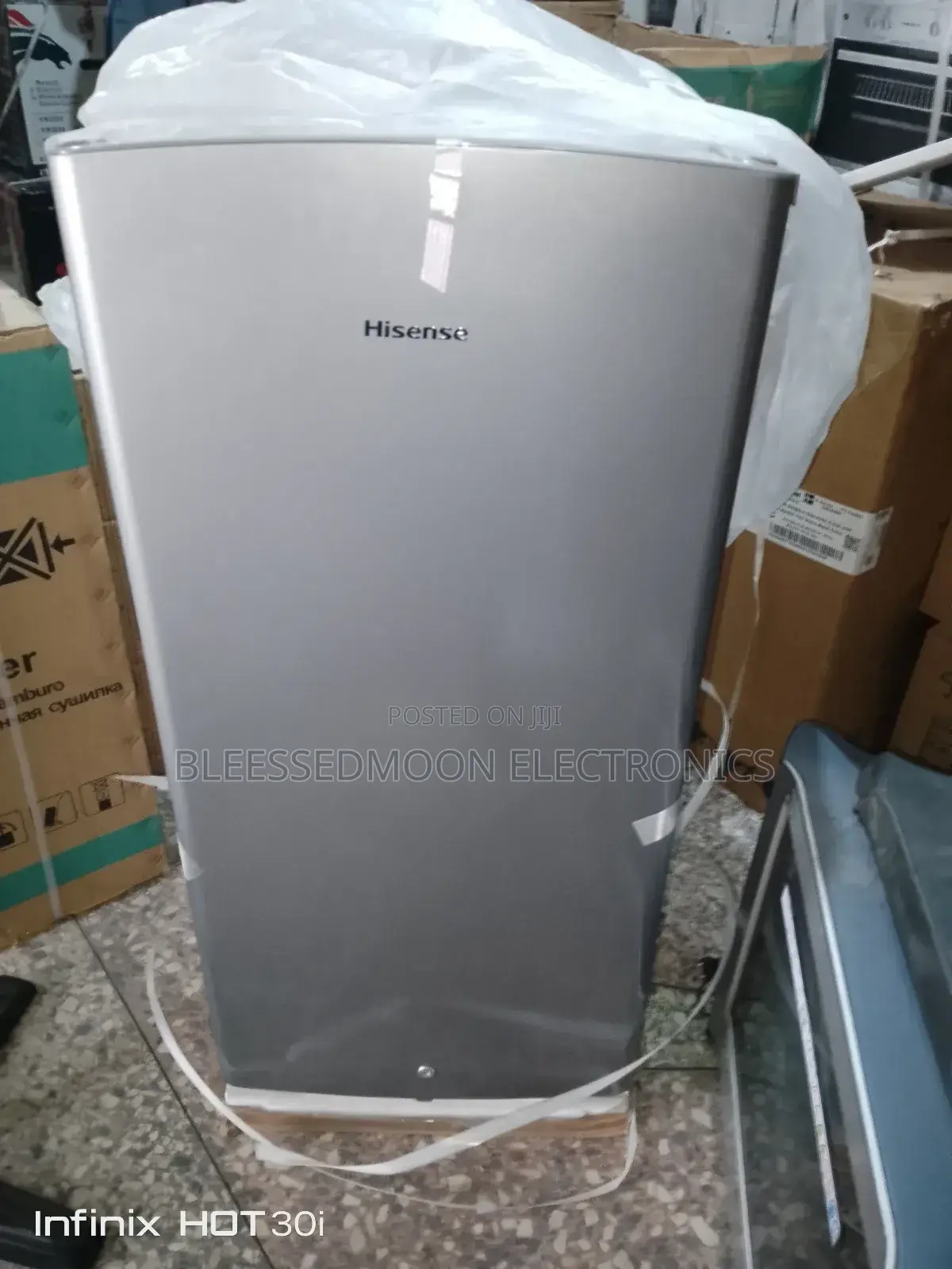 Hisense Inverter Single Door Fridge 3 Years Warranty