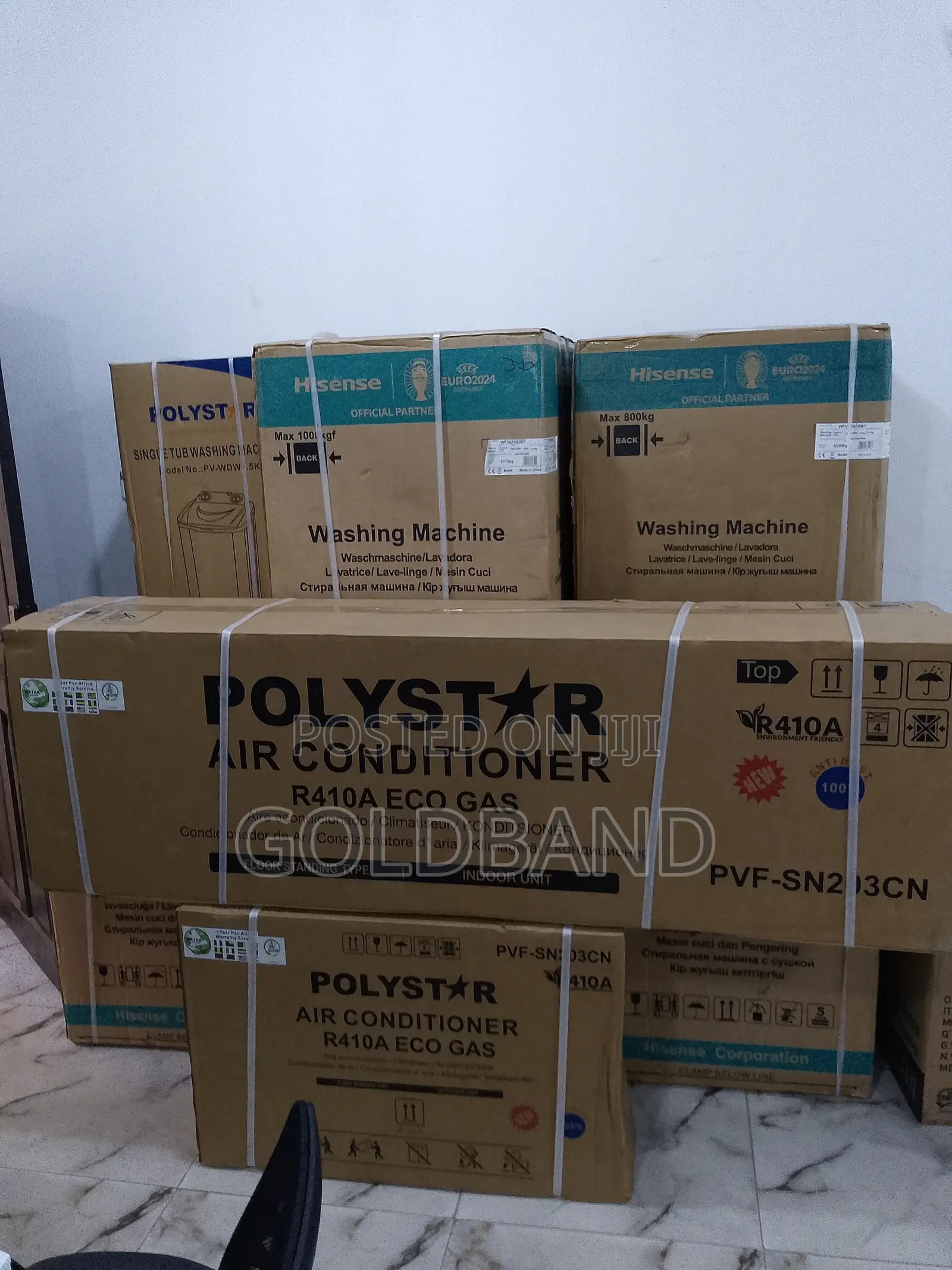 Energy Saving Polystar 2 Tons Floor Standing Non Inverter AC