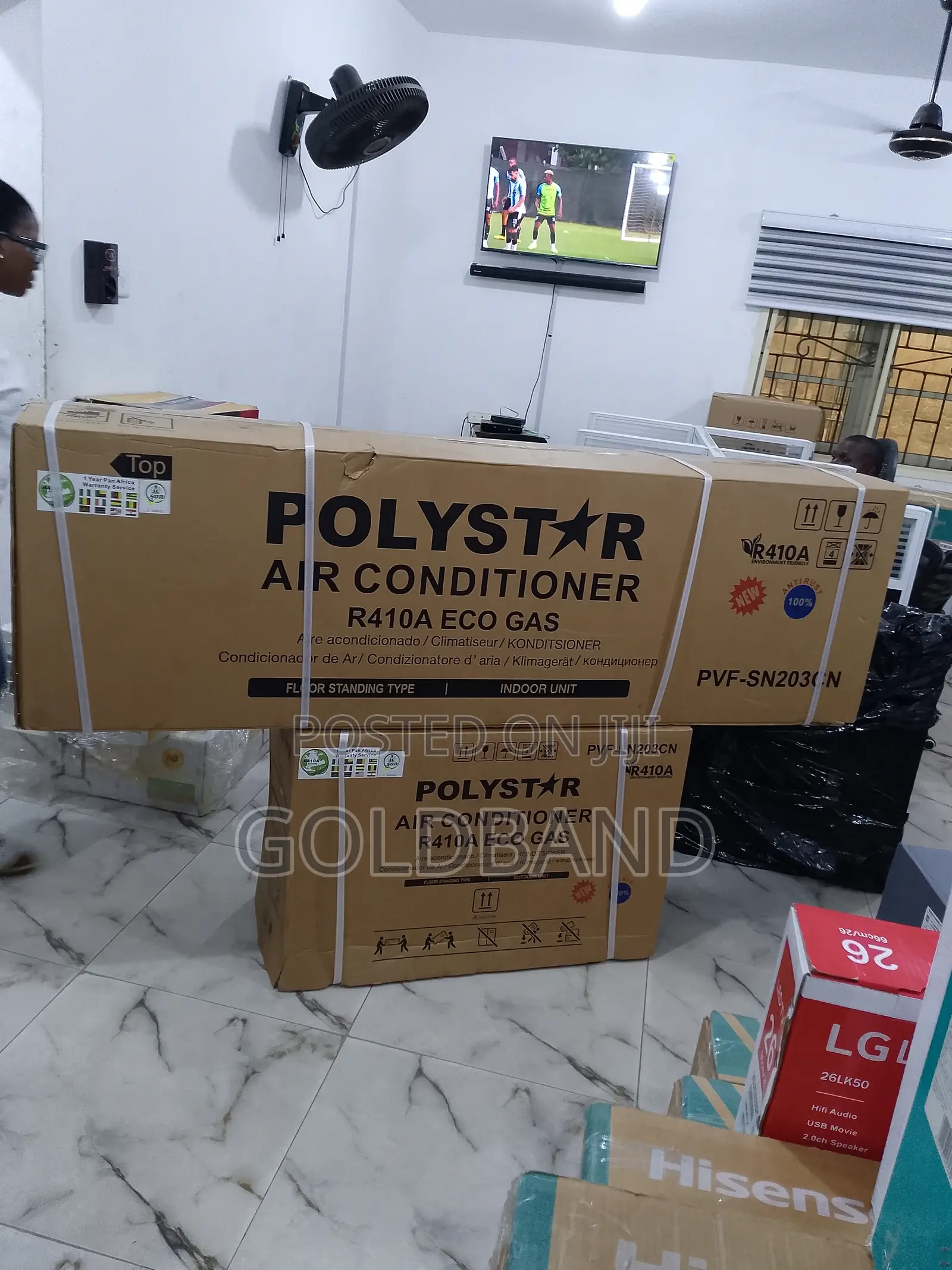 Polystar 2 Tons Floor Standing Non Inverter Diect Cool AC
