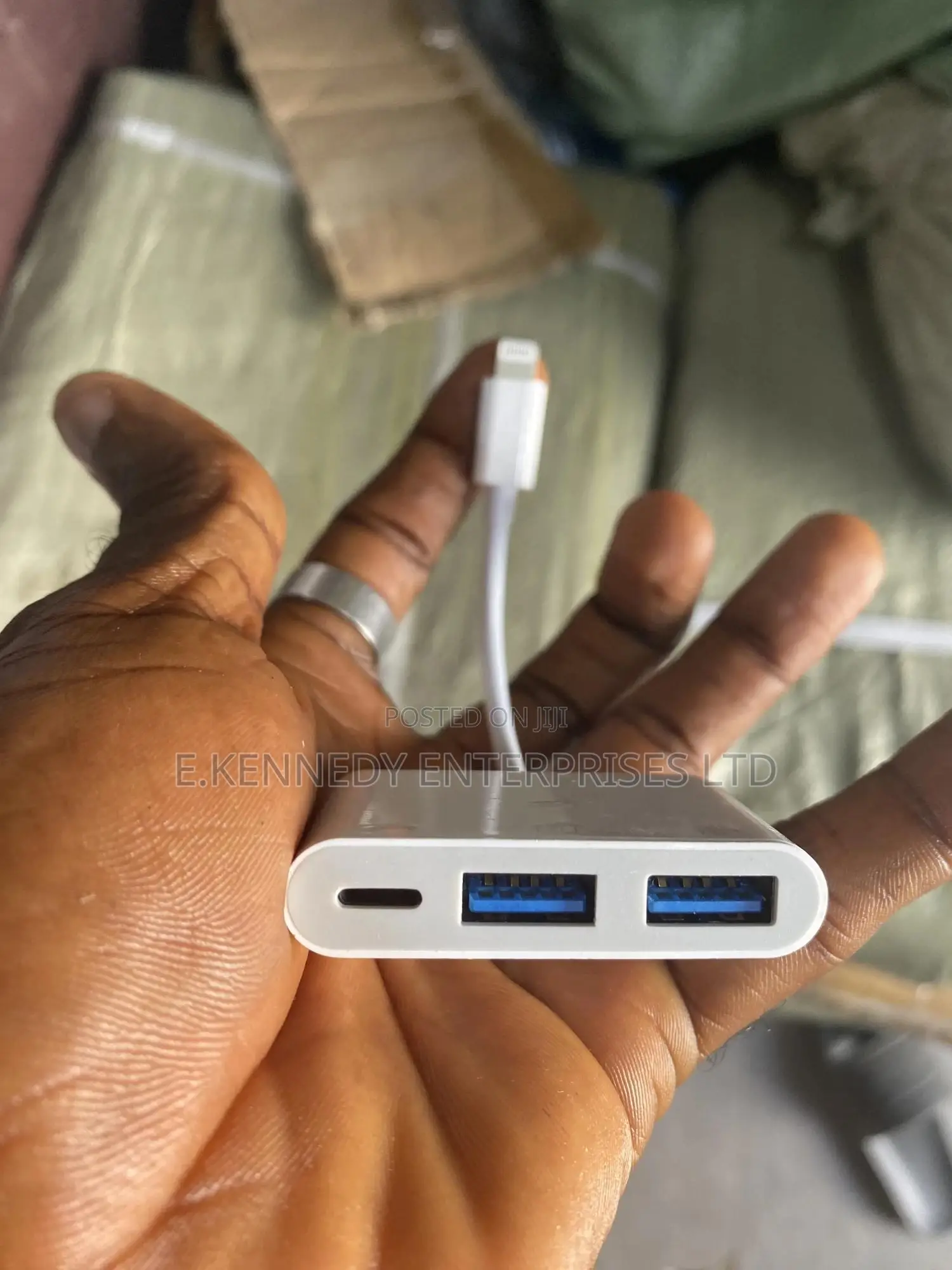 Lightning to USB 3 Camera Adapter 3 in 1