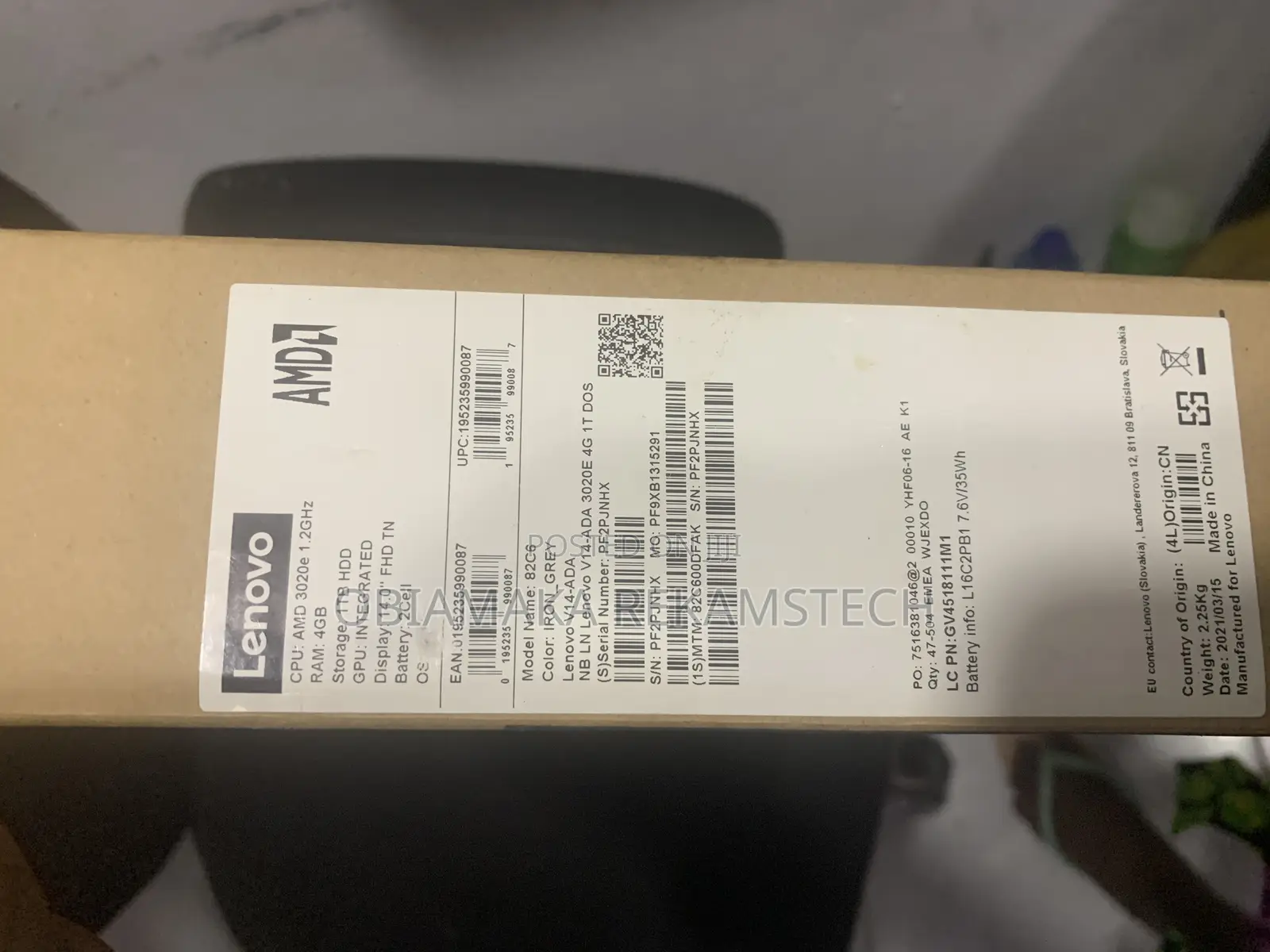 New Laptop Lenovo Ideapad V14 IGL 4GB AMD A6 HDD 1T