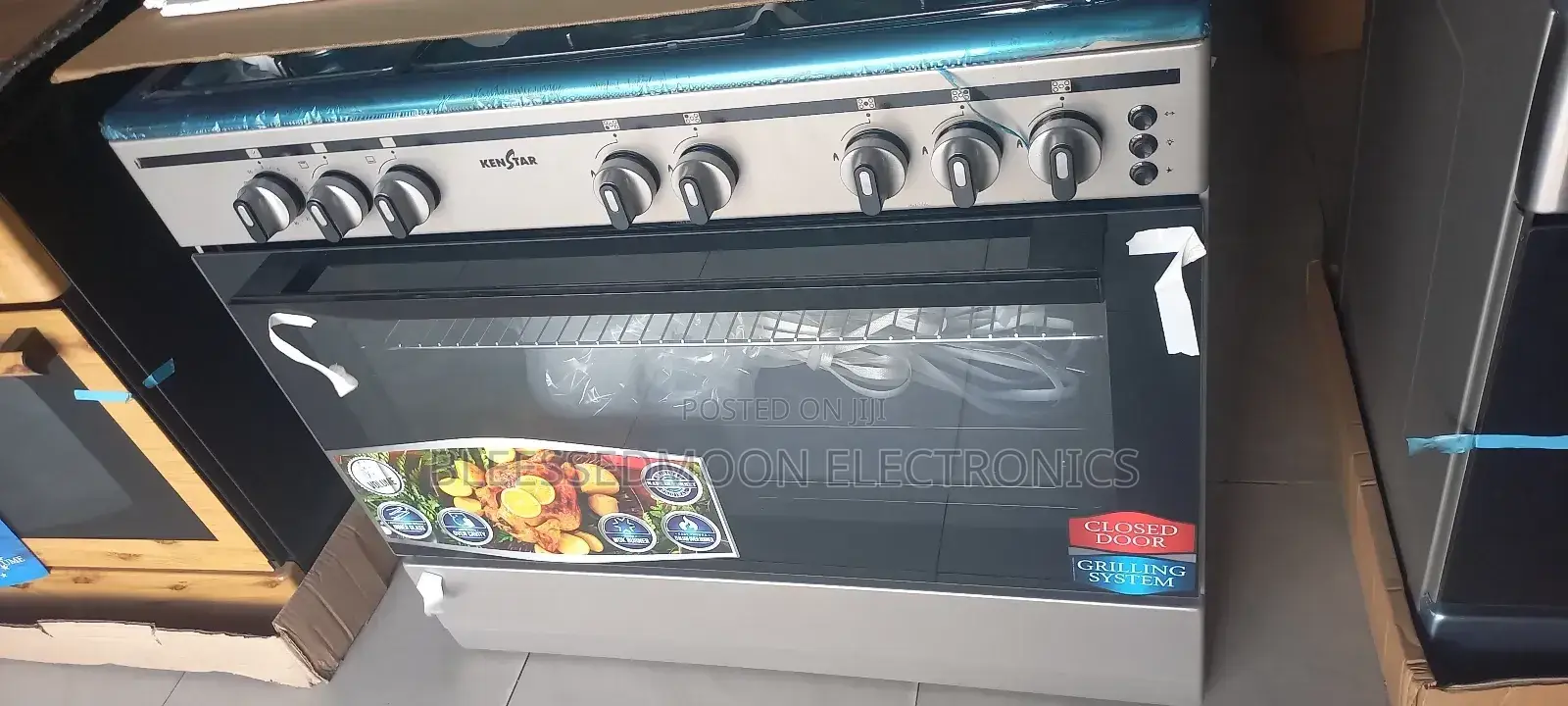 Kenstar 5 Burners Gas Cooker 3 Years Warranty
