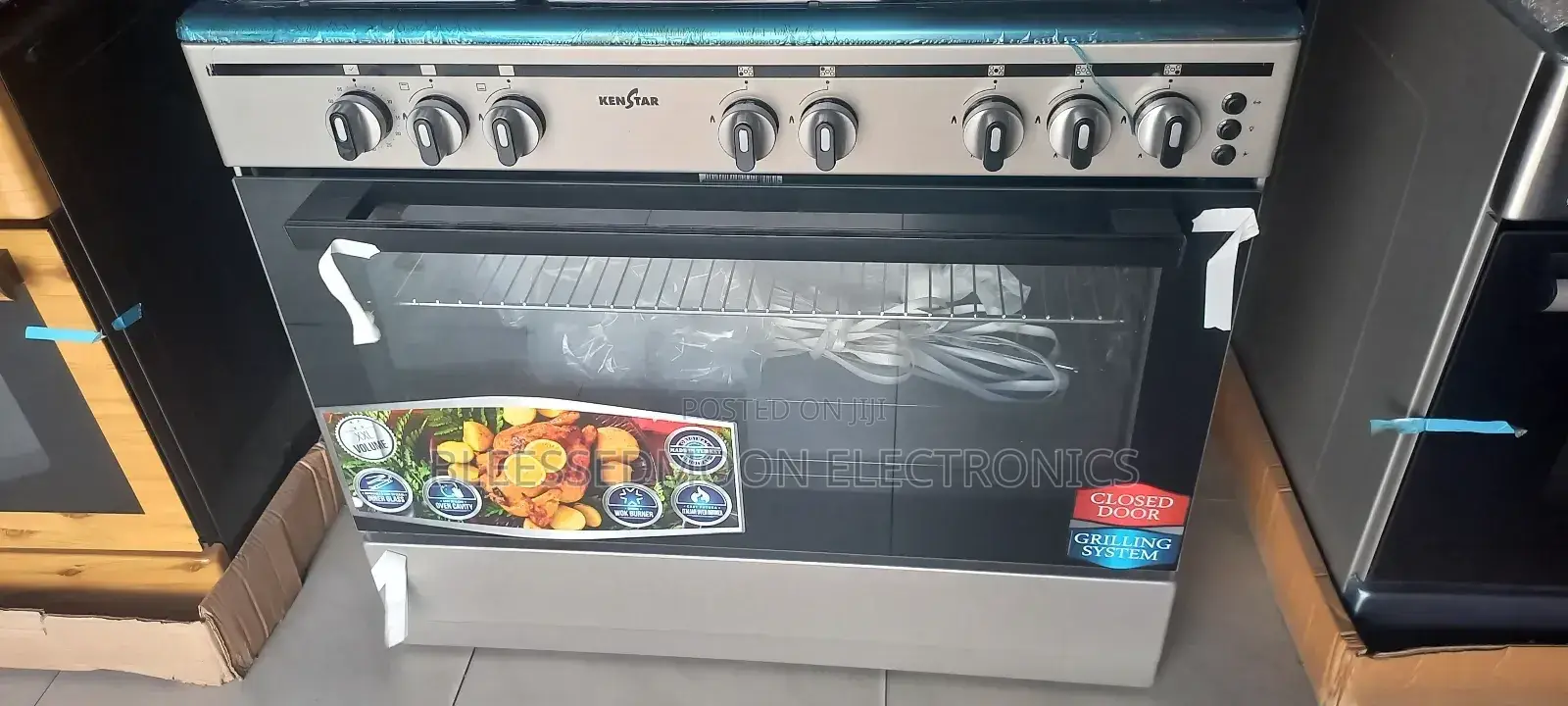 Kenstar 5 Burners Gas Cooker 3 Years Warranty