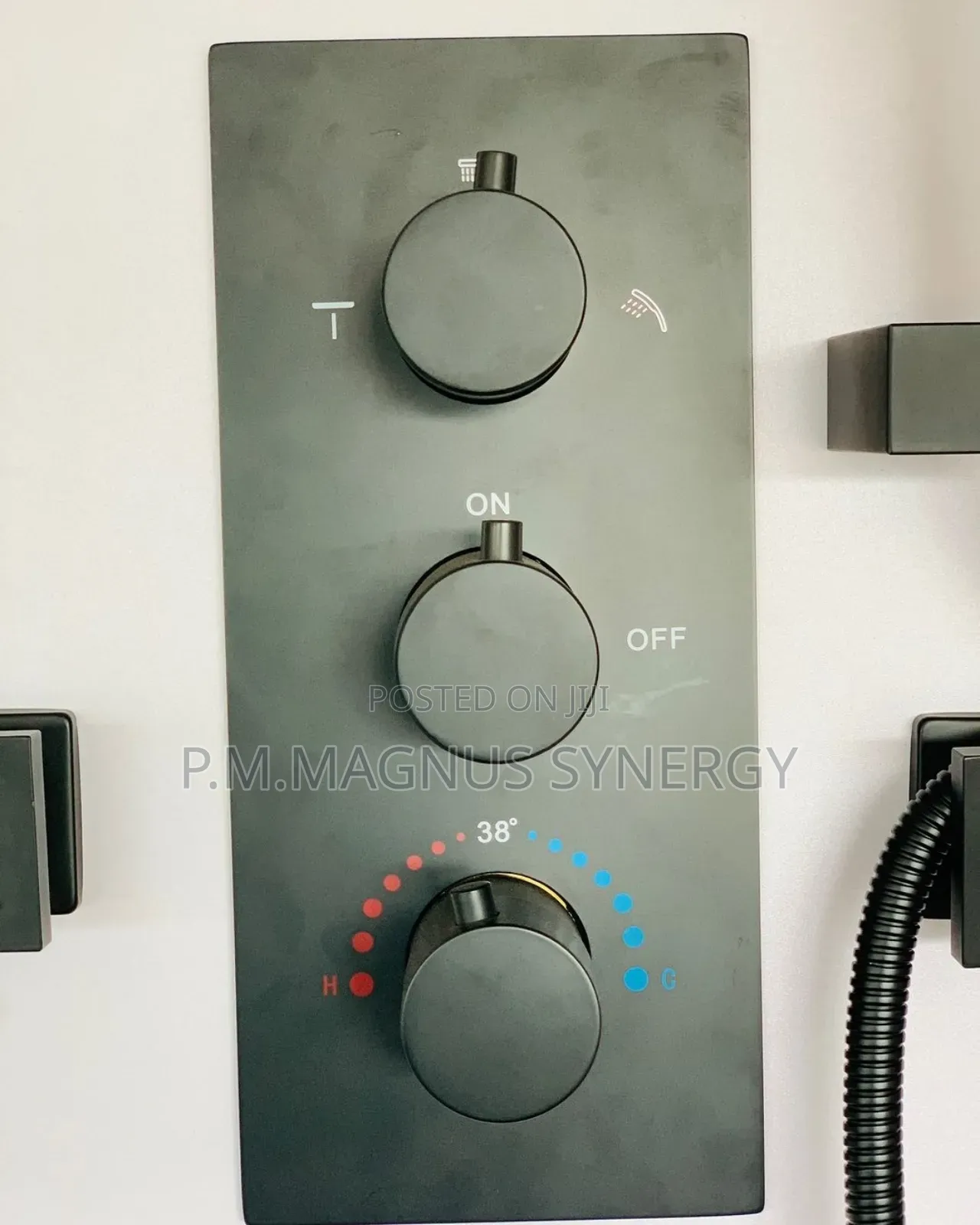 England Standard Black Anti Rust Condit Shower.