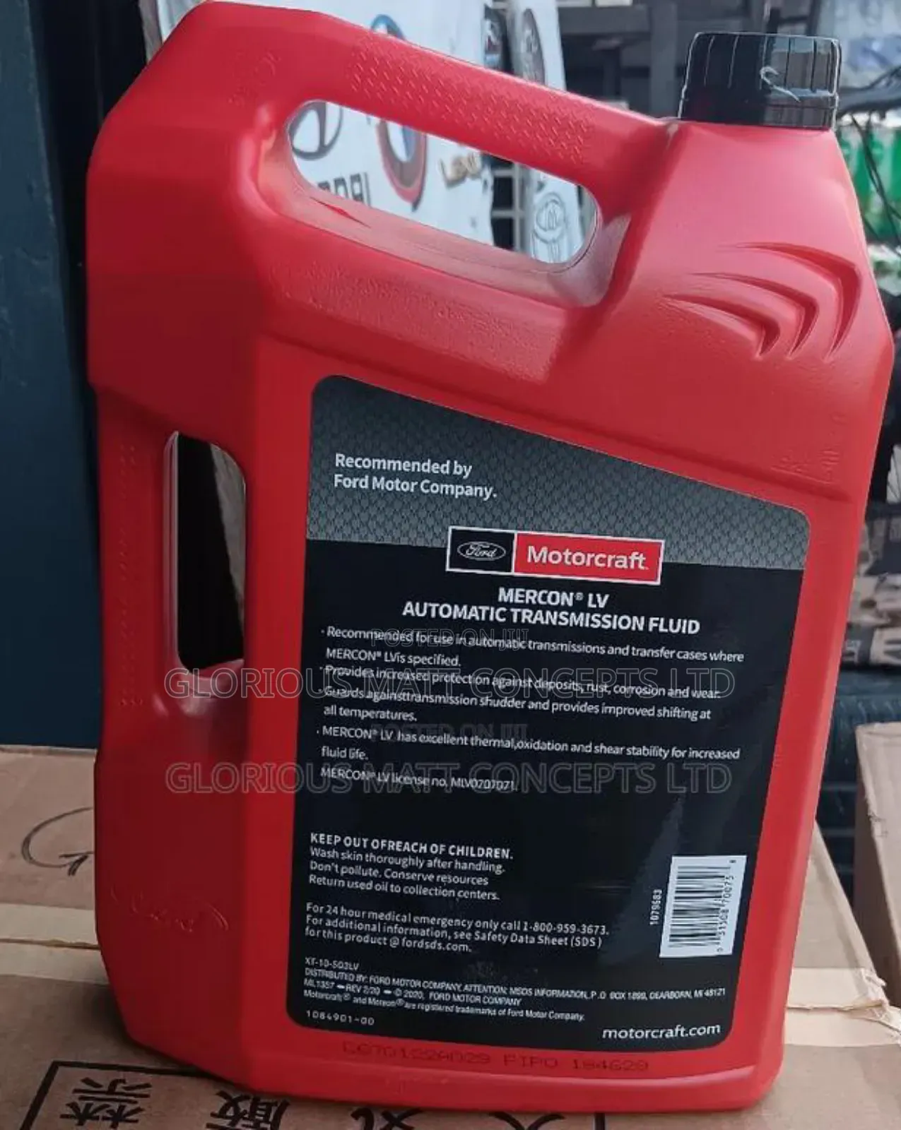 5liters of Mercon LV Automatic Transmission Fluid