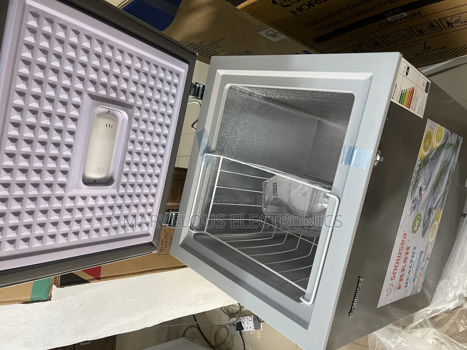 Brand New Snowsea Chest Freezer Full Coper Engine With Stab