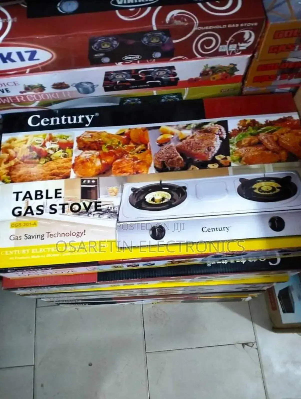 Century Stainless Steel Table Gas Cooker