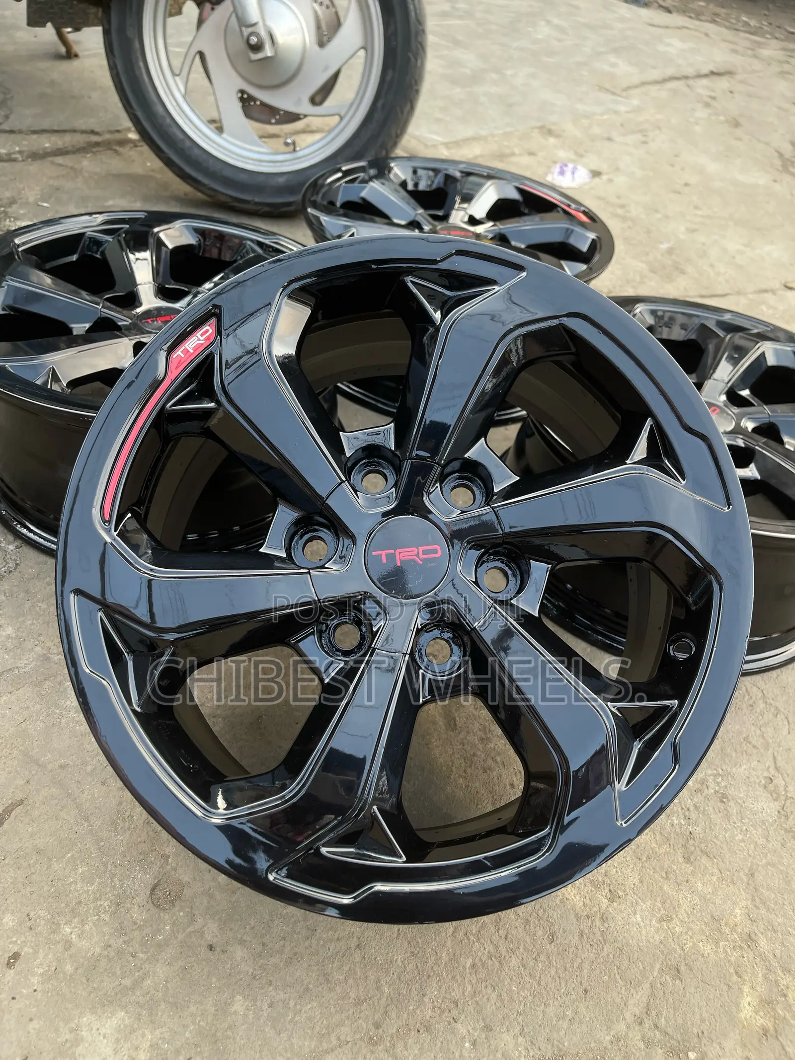 17 Rim for Toyota Hilux TRD 2023 Model Original Wheels
