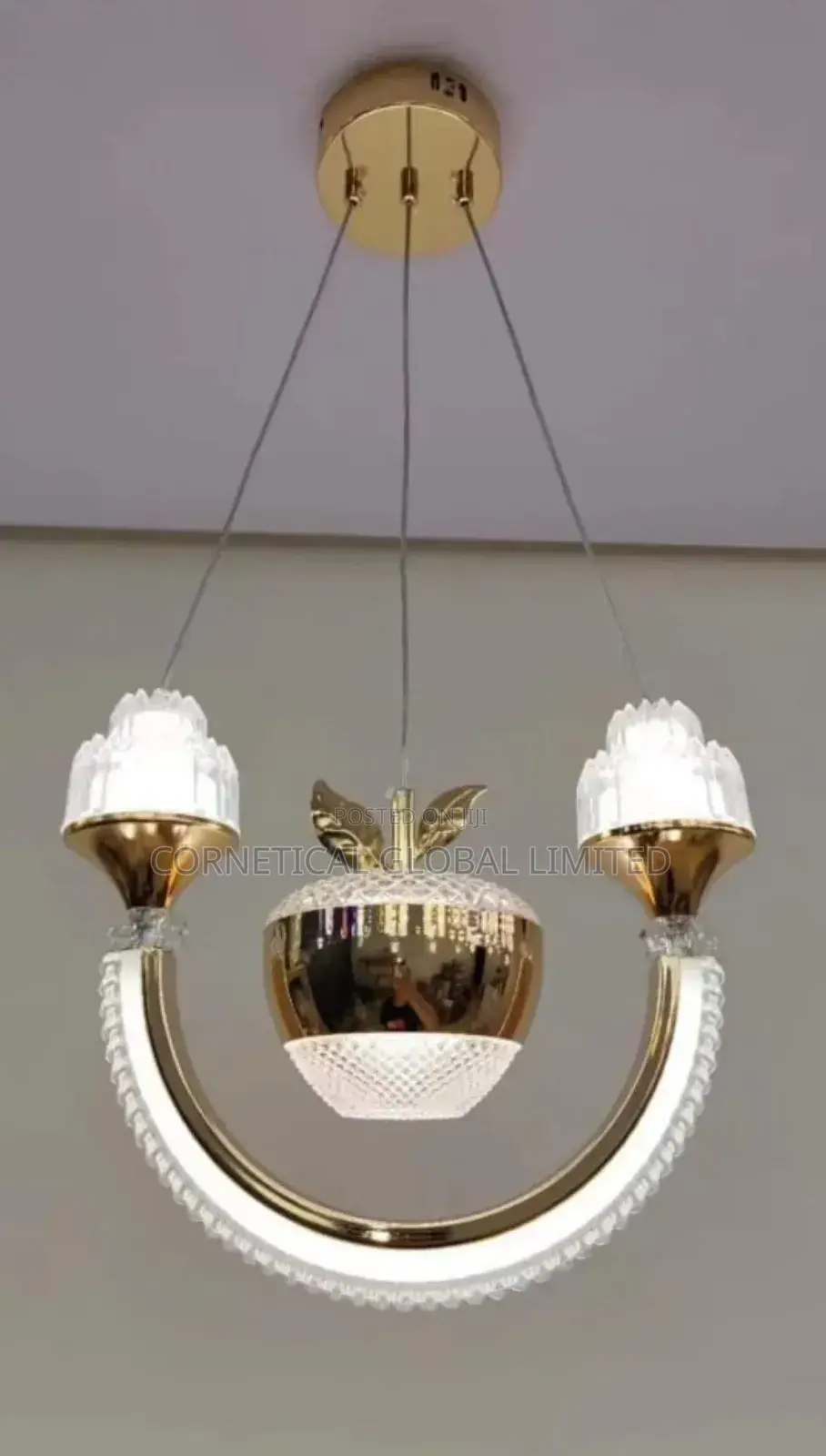 Modern Luxury Crystal Led Chandelier Pendant Light