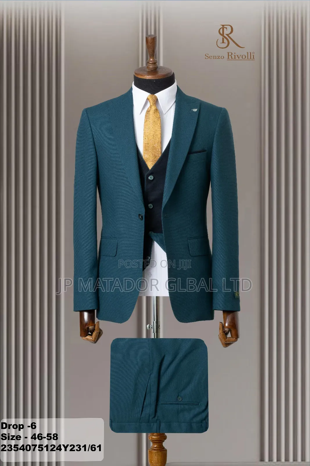 High Quality Turkish Senzo Rivoli Suits