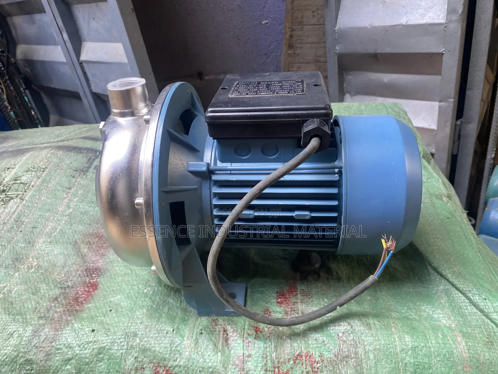 Domestic Stainless Pot With Blast Impeller Pump 2HP