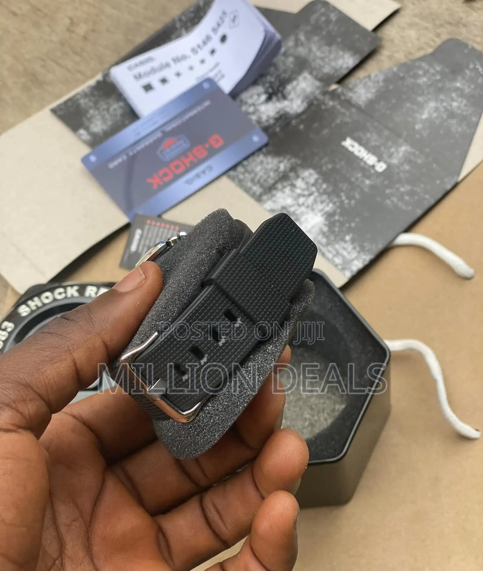 Rubber Strap Unique Men's G-Shock Wrist Watch