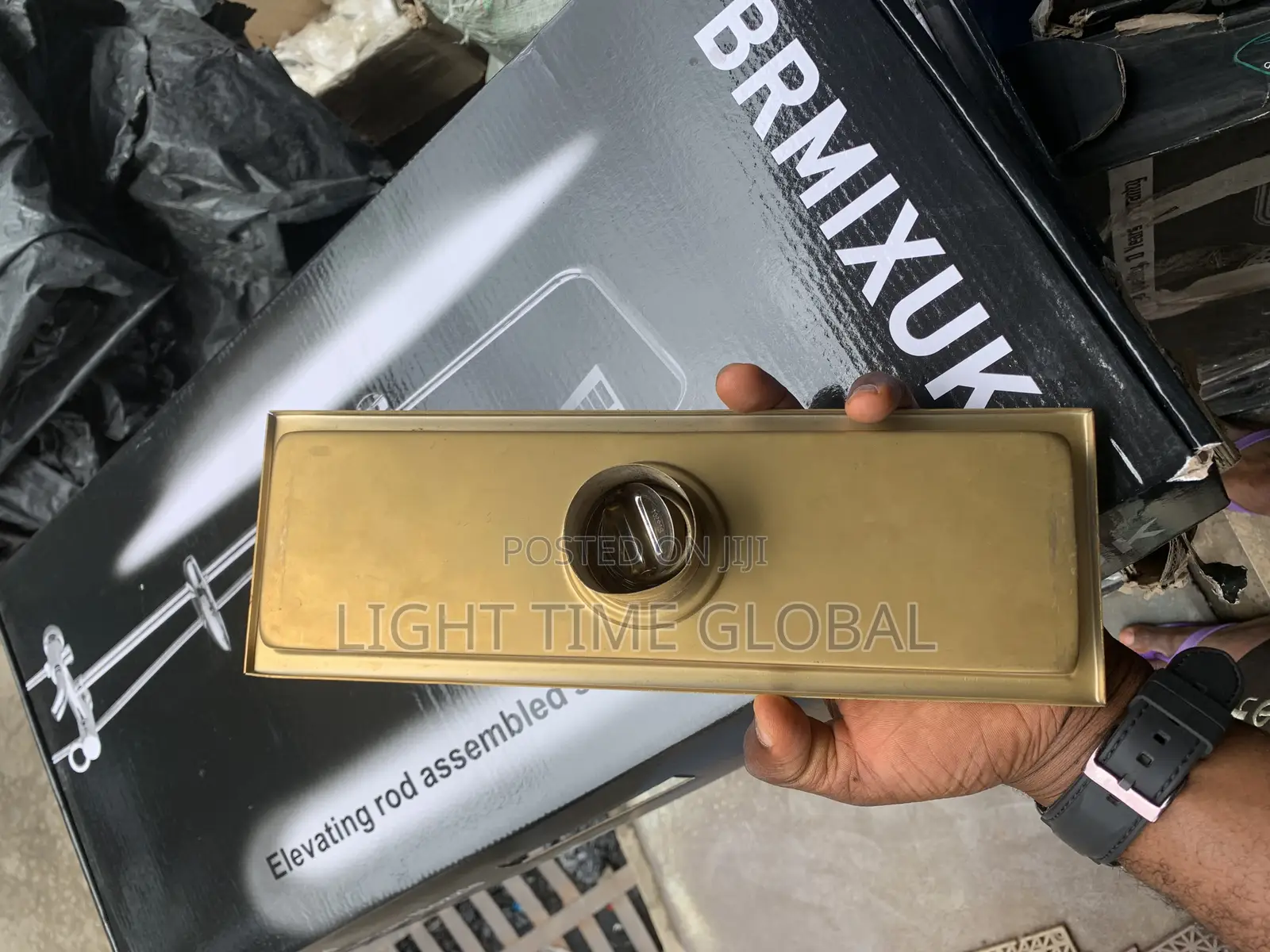 Gold Floor Drain
