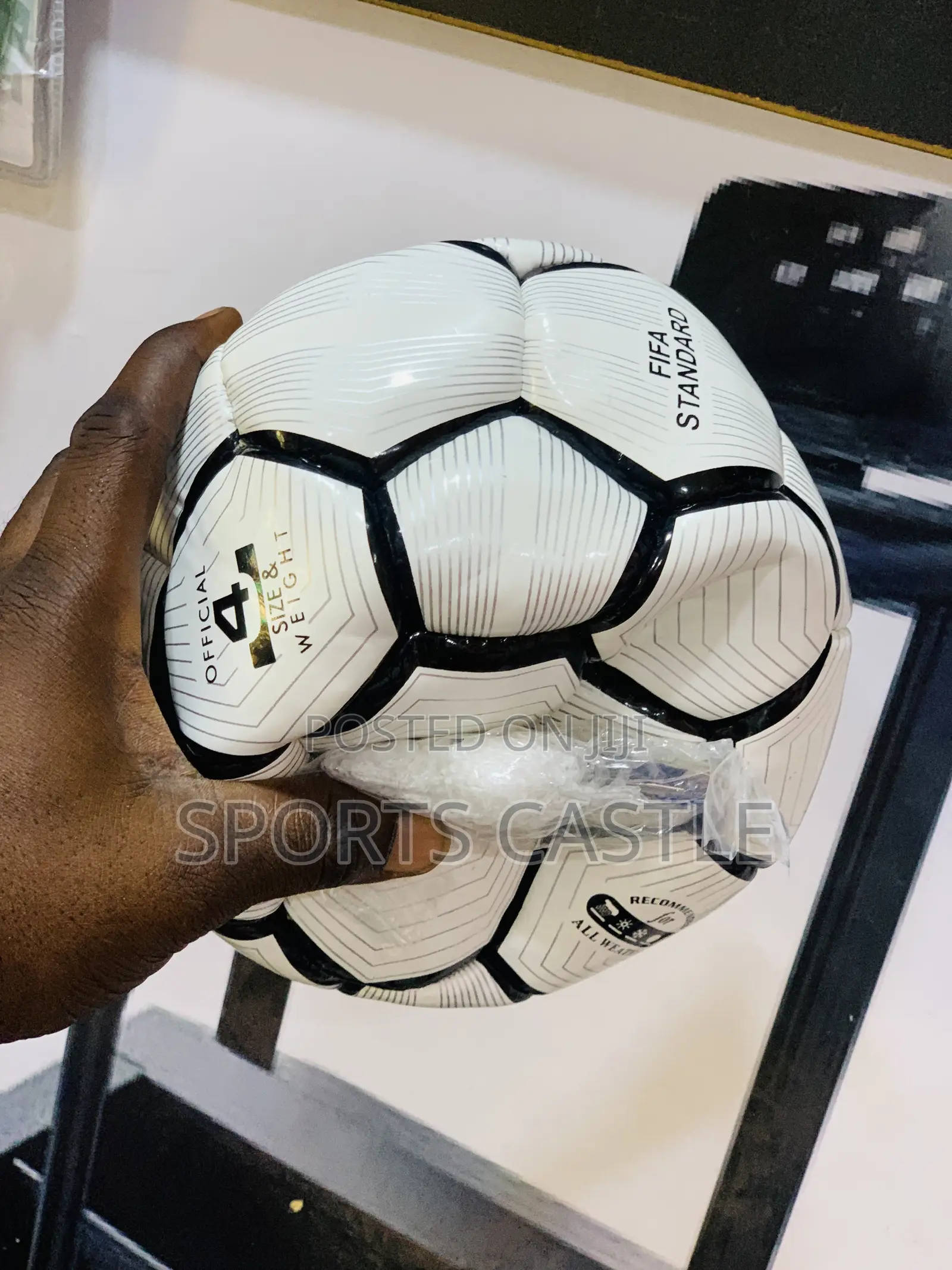 Original Conti Match Football With Free Valve and Net