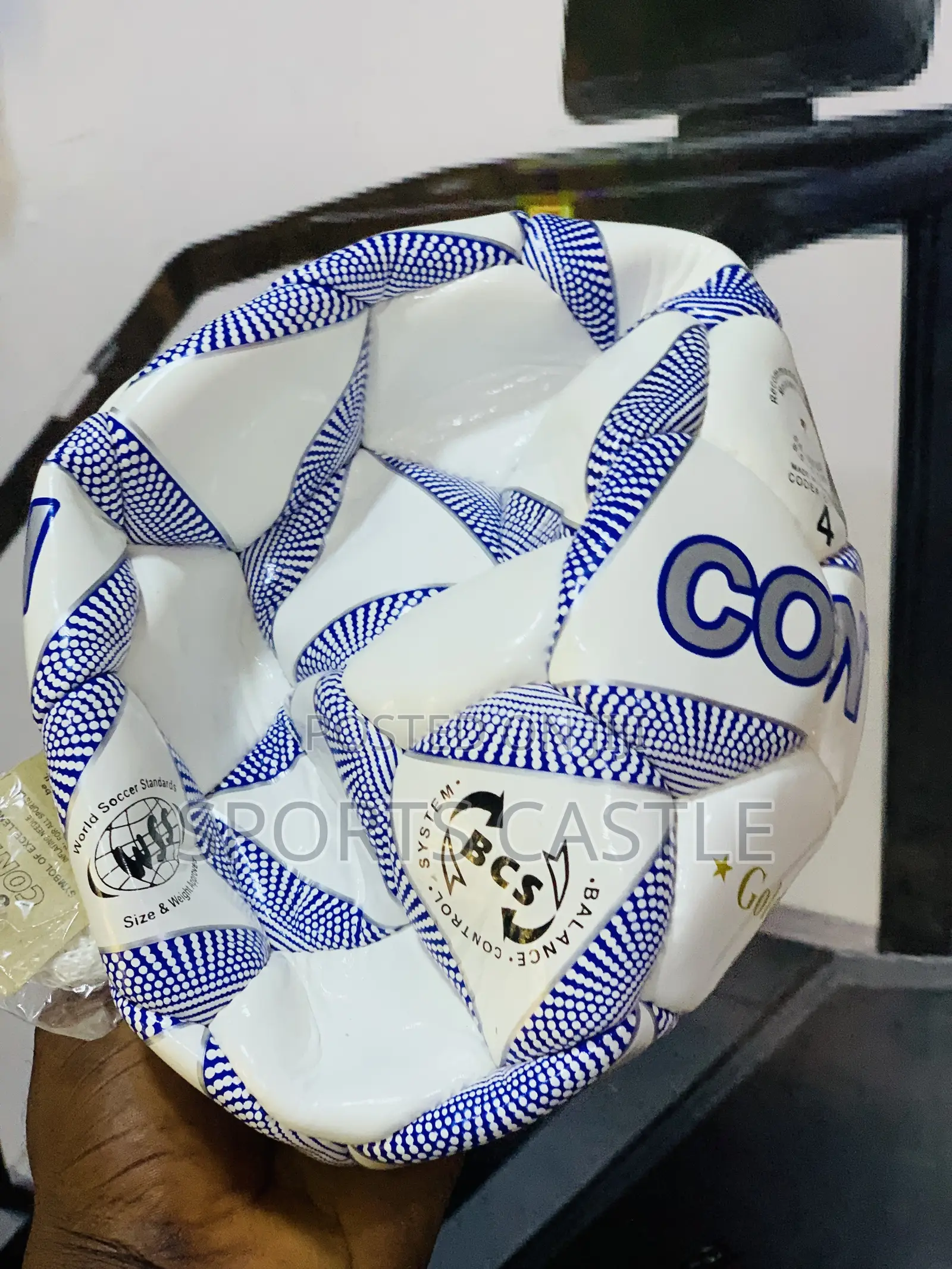Original Conti Match Football With Free Valve and Net