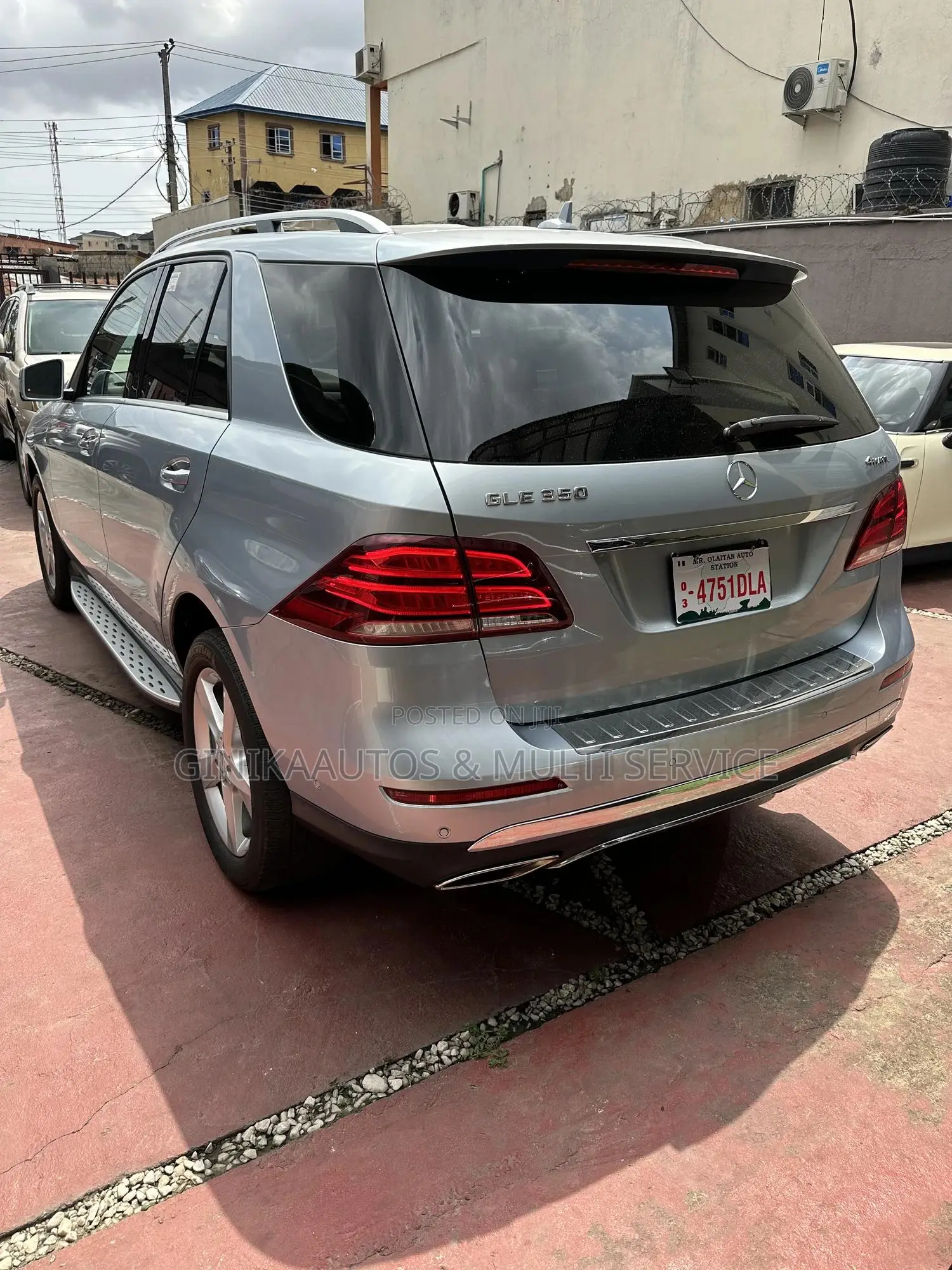 Mercedes-Benz GLE-Class GLE 350d 4MATIC 2017 Silver