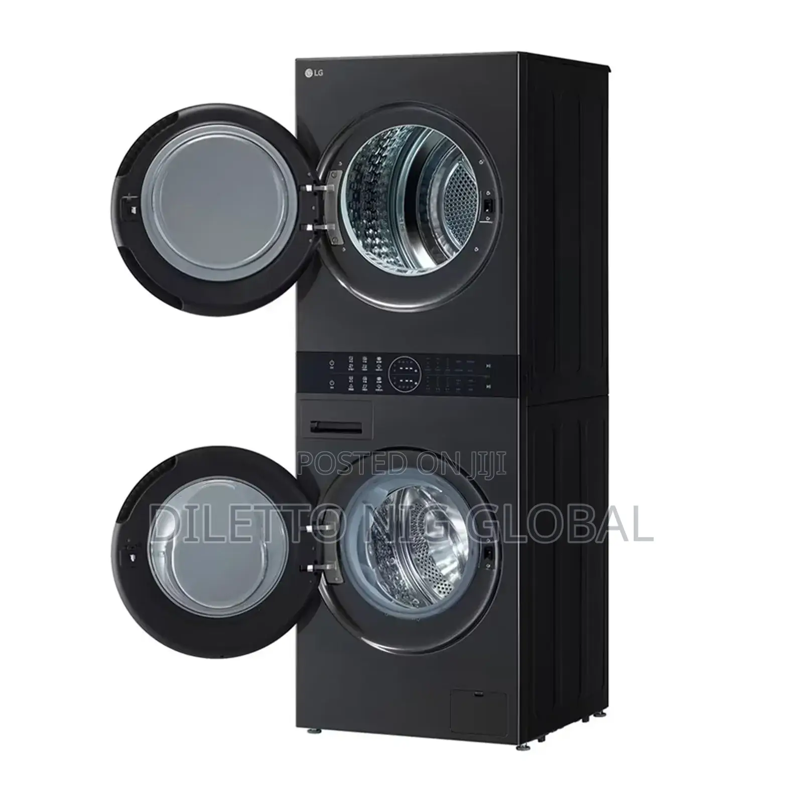 LG 13/10kg Front Load Wash Tower Washing Machine