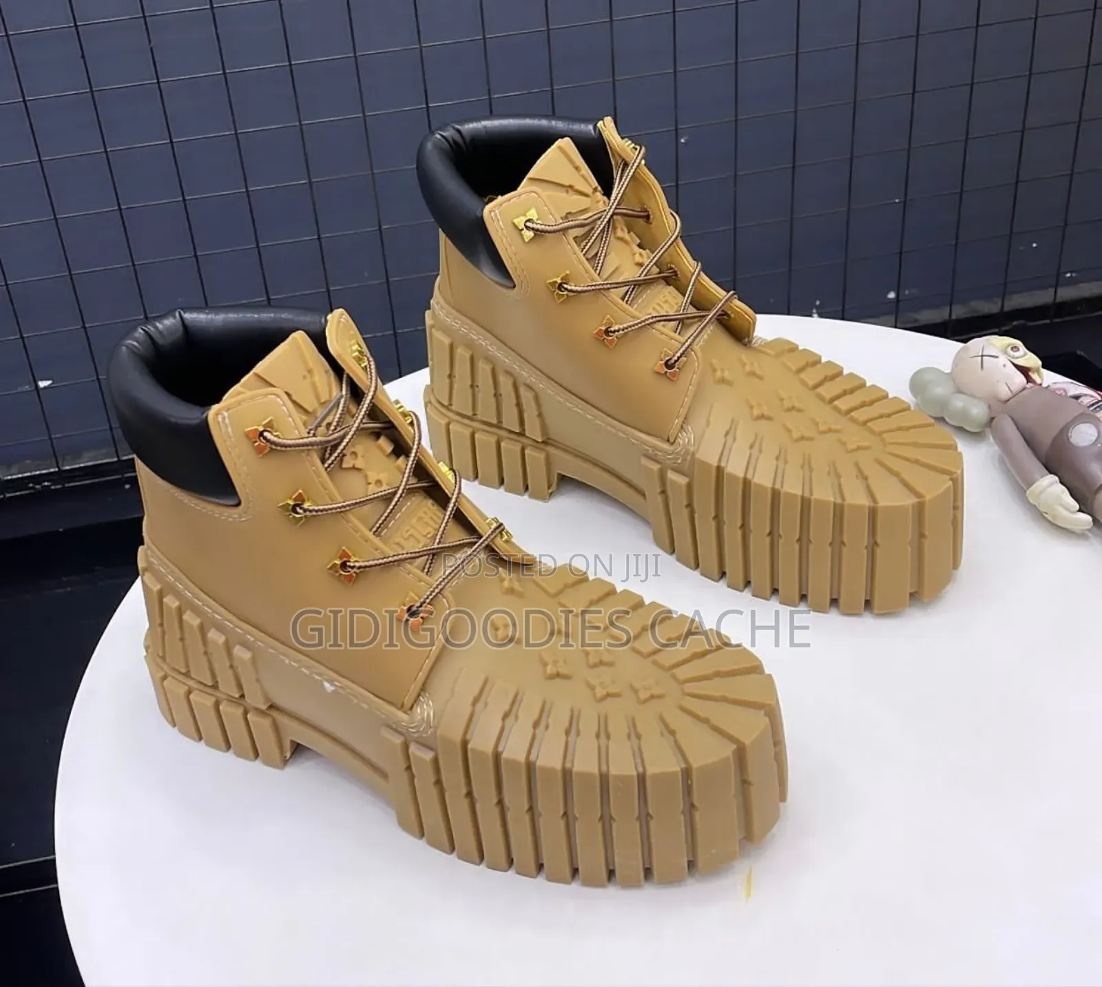 MSCHF X Lv X Timberland Boots