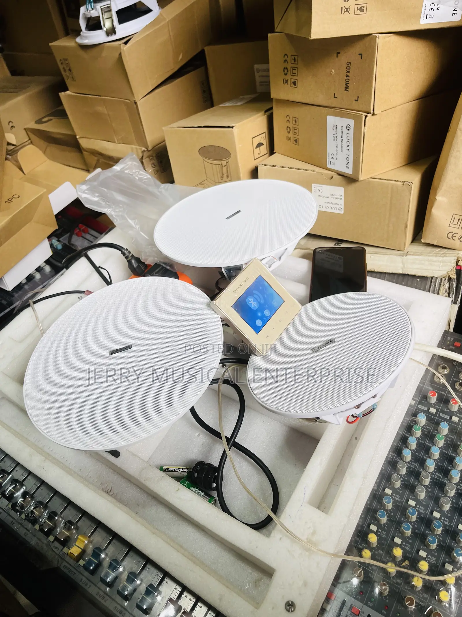 4in1 Ceiling Speakers With in Wall Amplifier