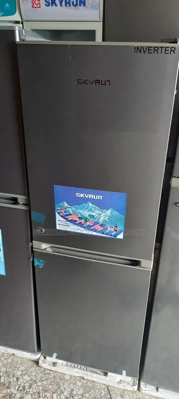 Skyrun Inverter Supper Fast Freezing Standing Fridge 5 Years Garranty
