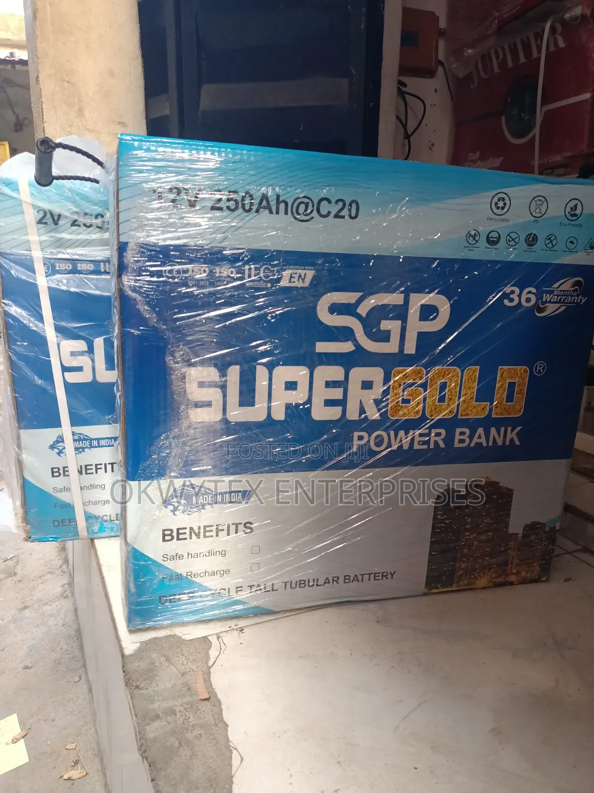 250ah Power Bank Indian Tall Tubular Battery