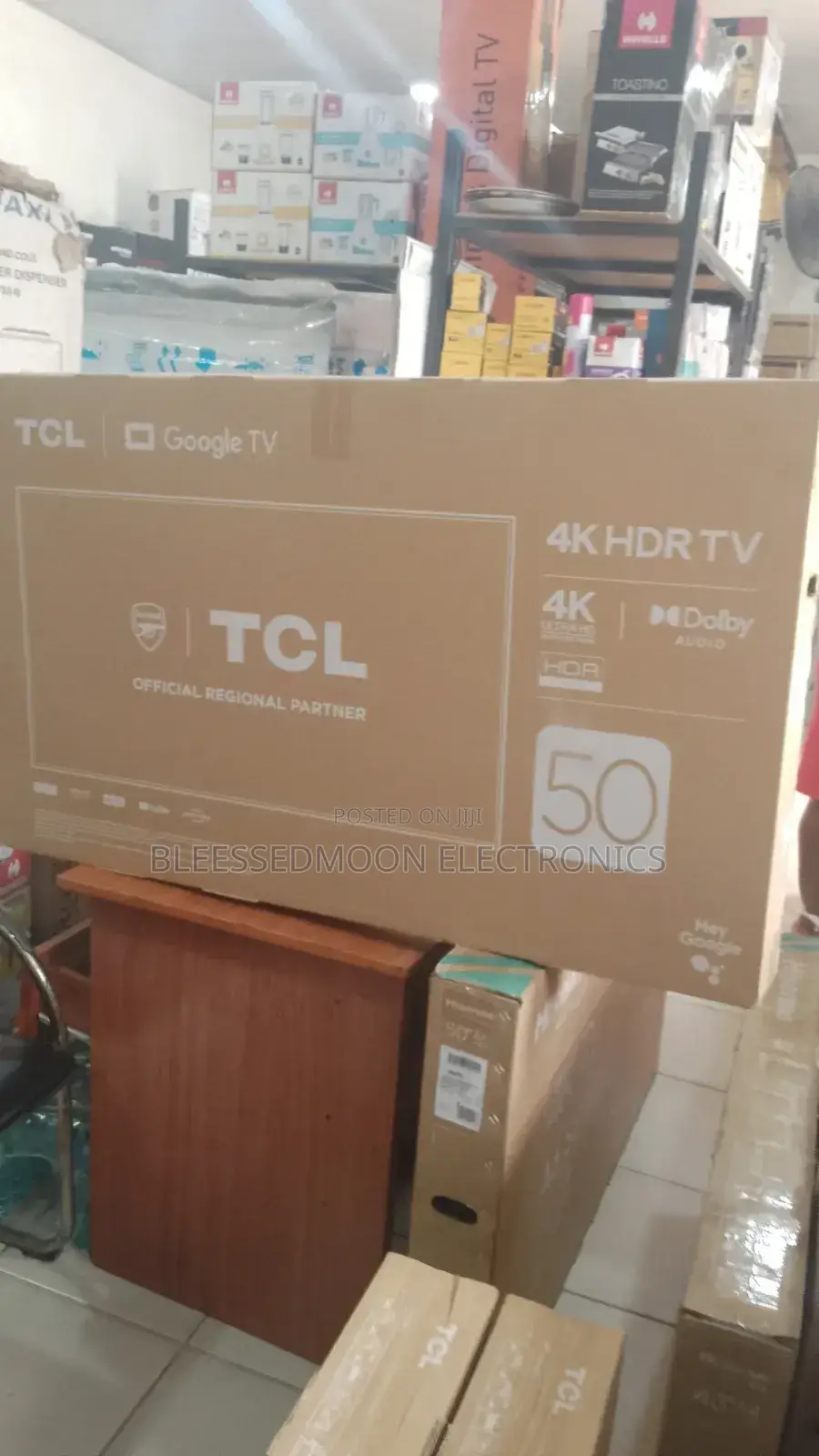 TCL Smart Android Television With Bluetooth 50inches