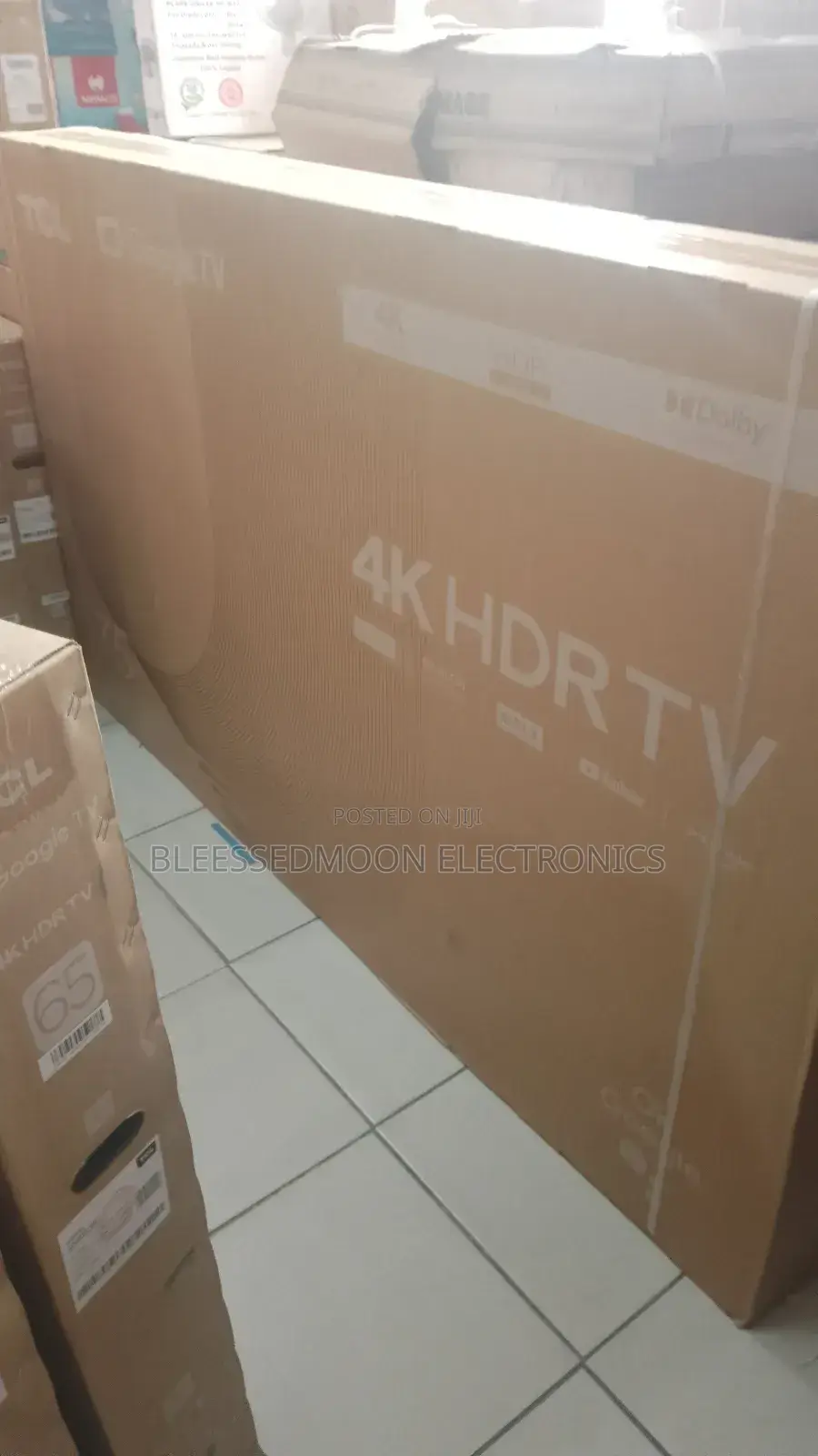 TCL Smart Android Television 65inches 3 Years Garranty